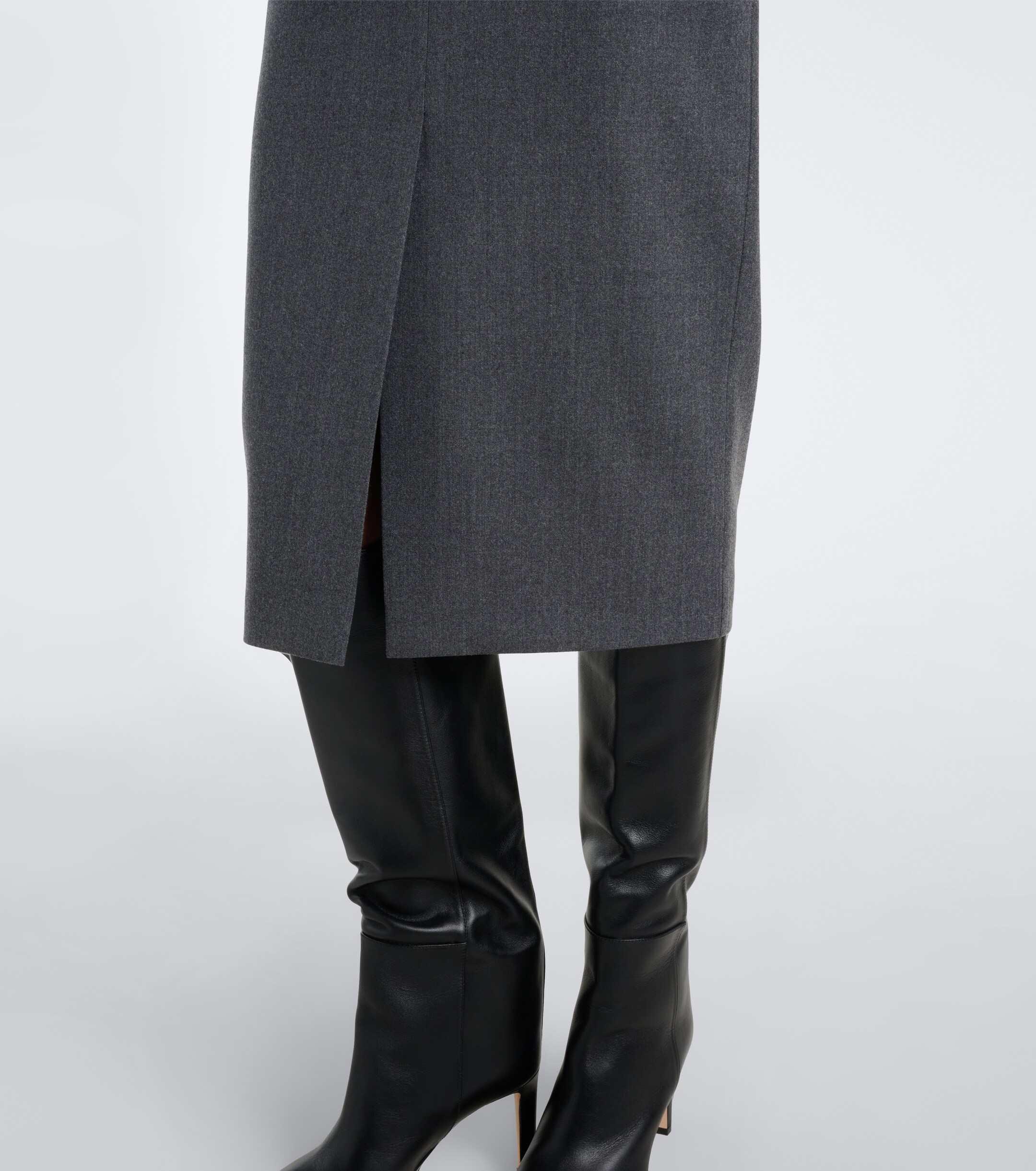 Max Mara Max Mara Wool-blend pencil skirt