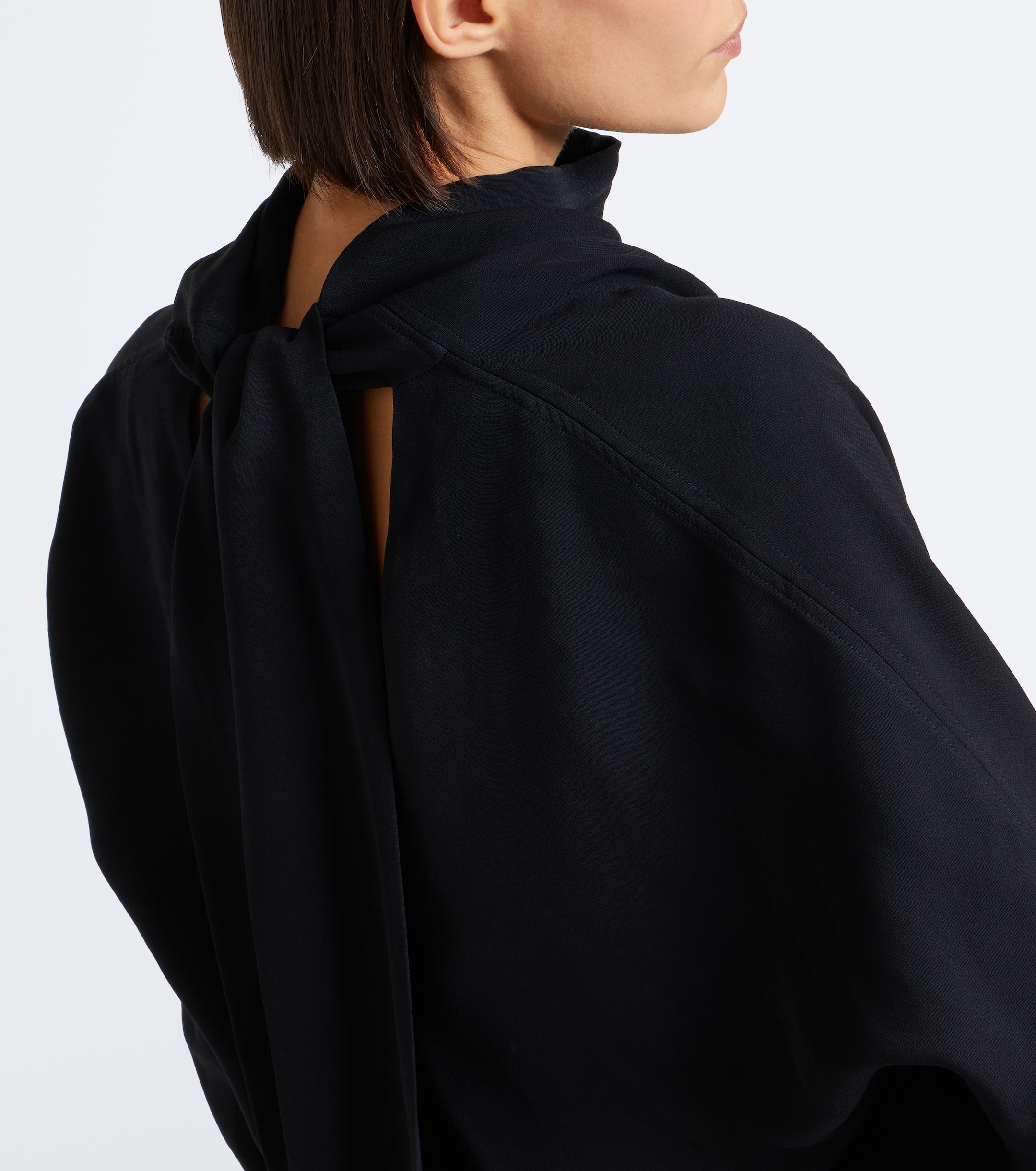 TOTEME Toteme Tie-neck satin blouse