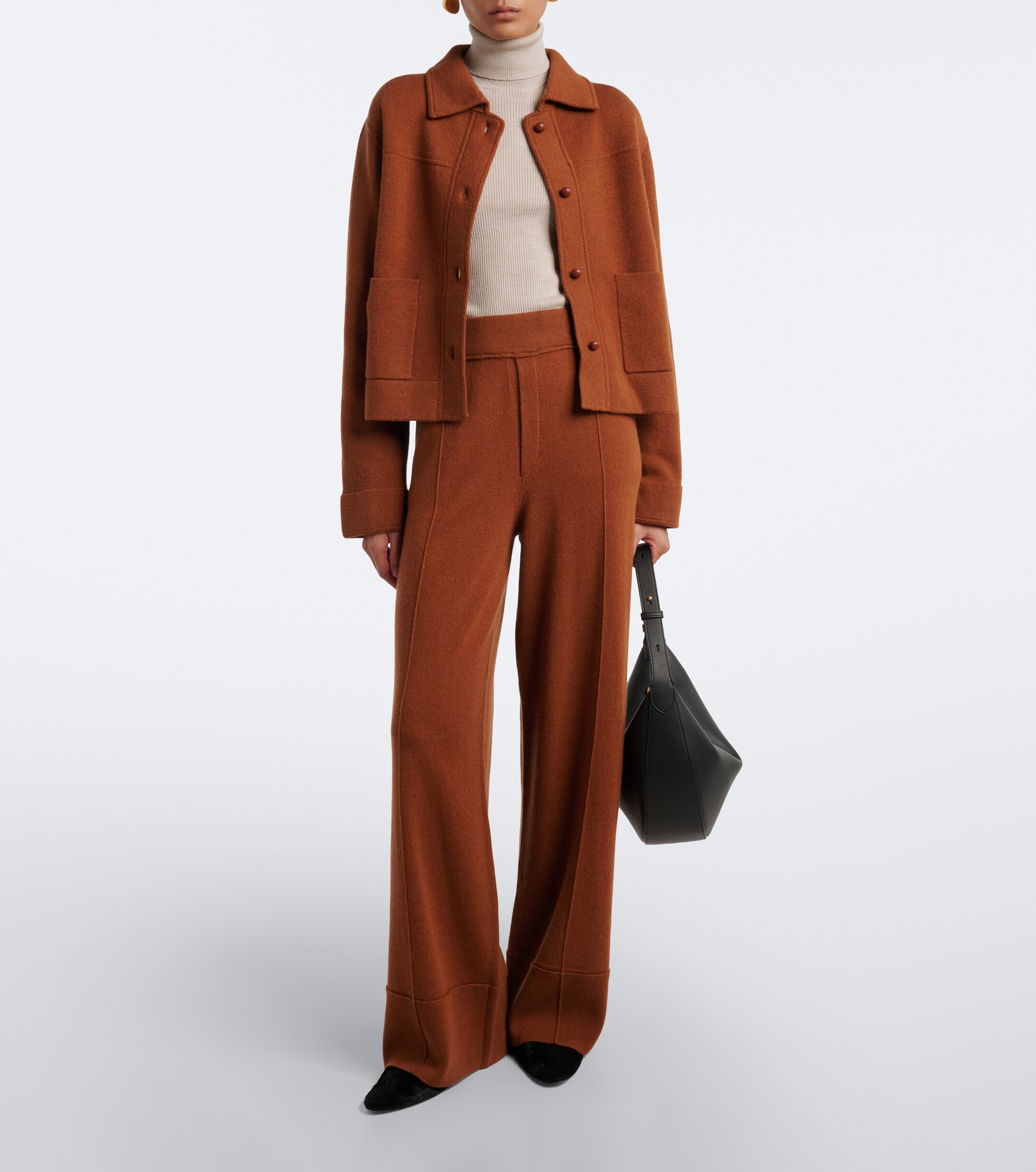 Jardin des Orangers Jardin des Orangers Fringed wool and cashmere jacket