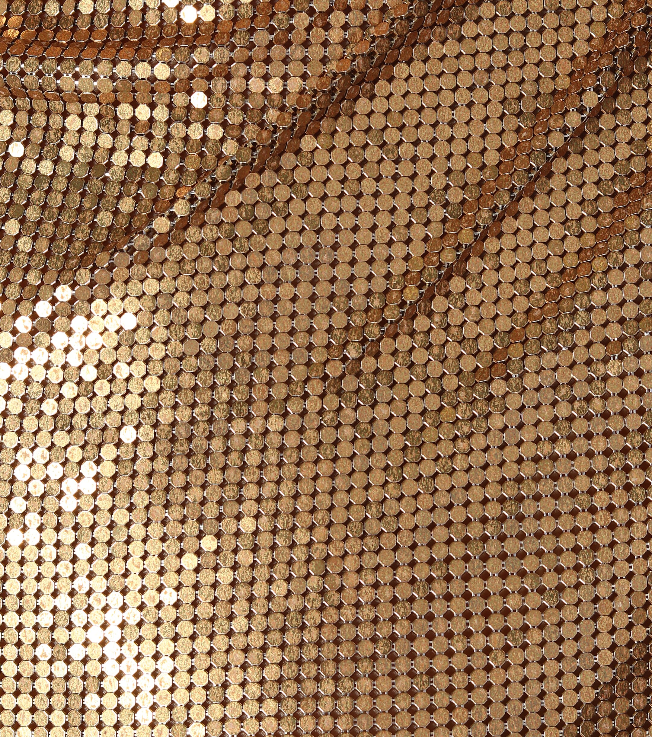 Rabanne Draped mesh dress
