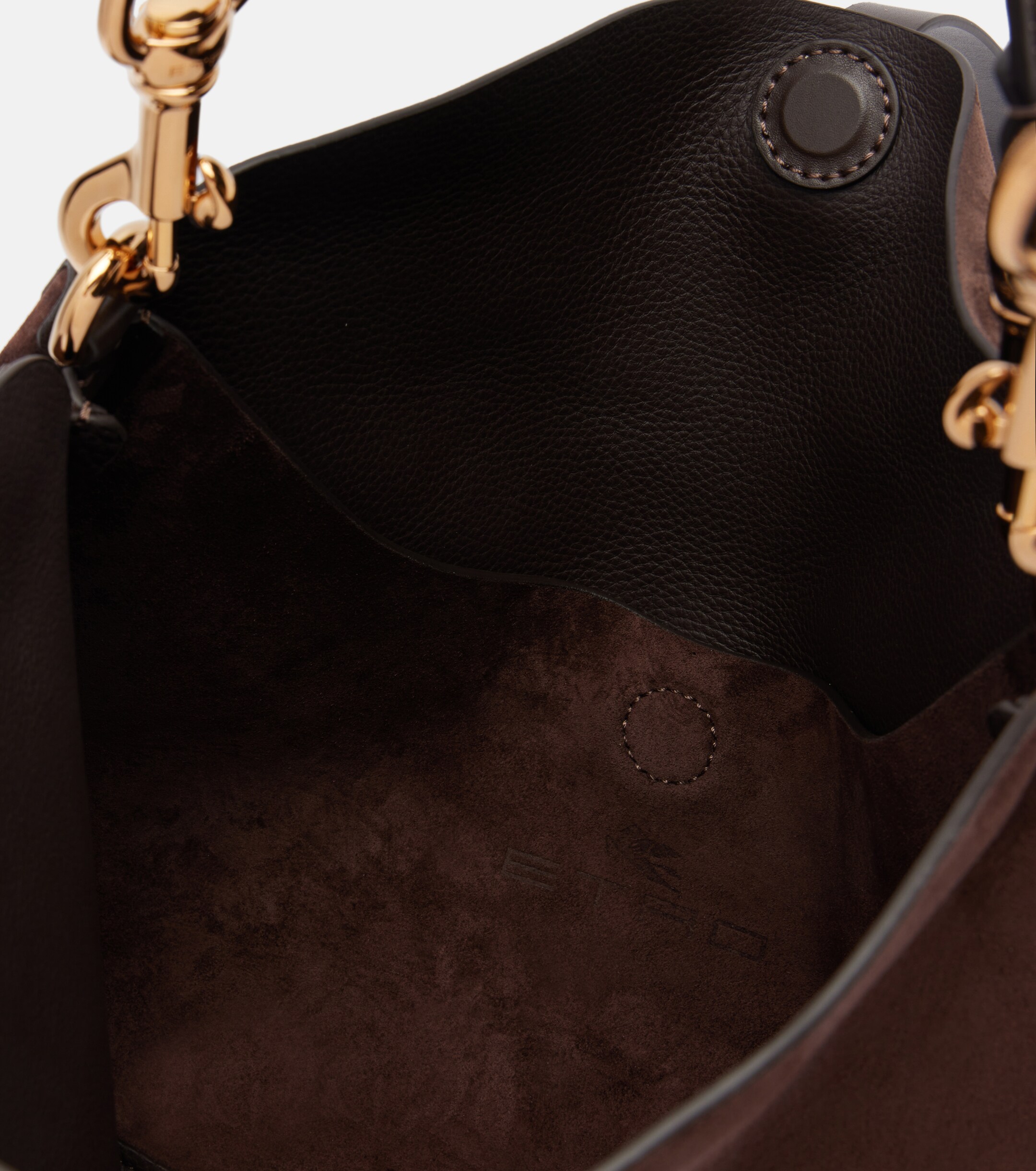 Etro Pony Small suede tote bag
