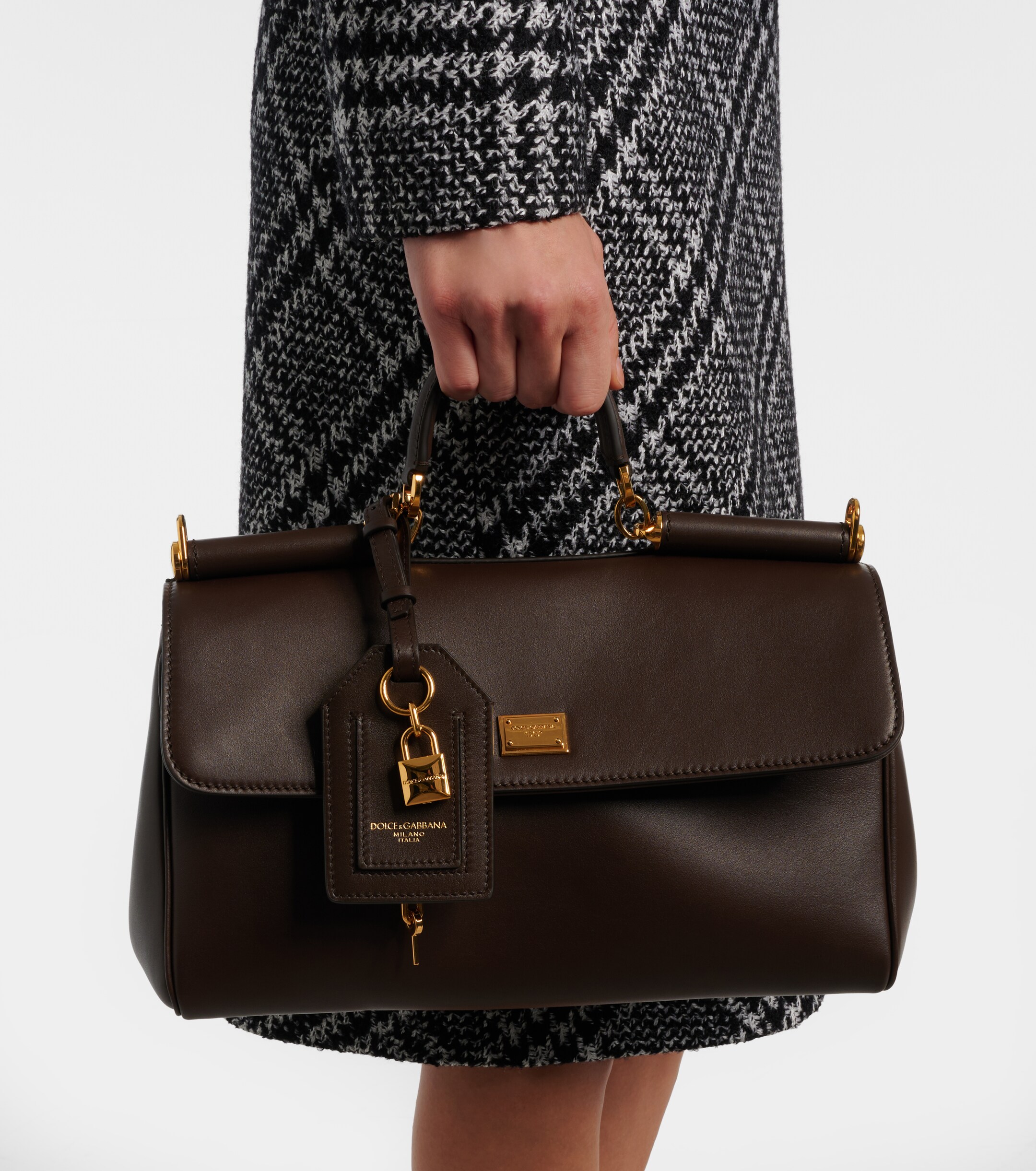 Dolce&Gabbana My Sicily Medium leather tote bag