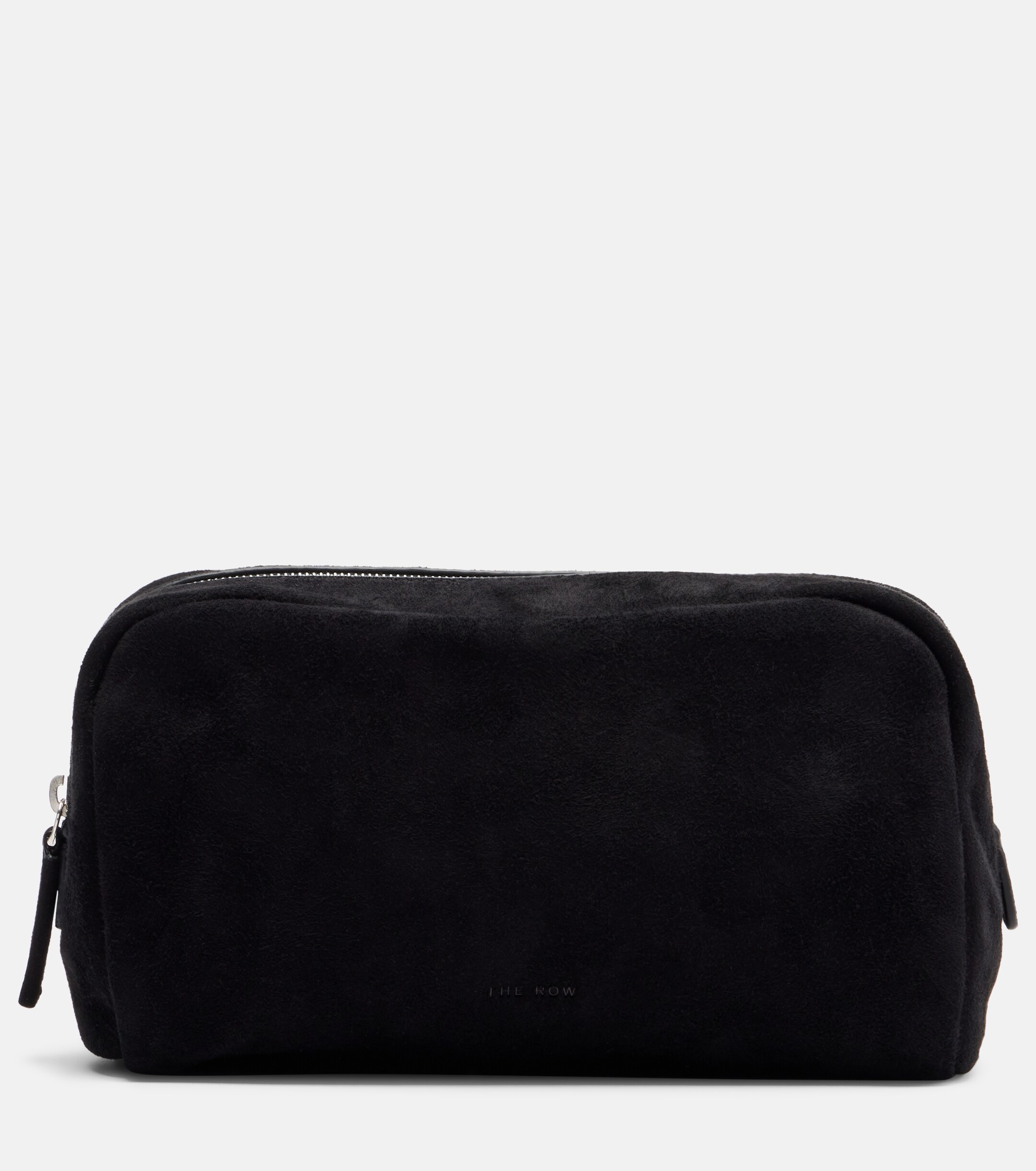 The Row Astra Small suede pouch
