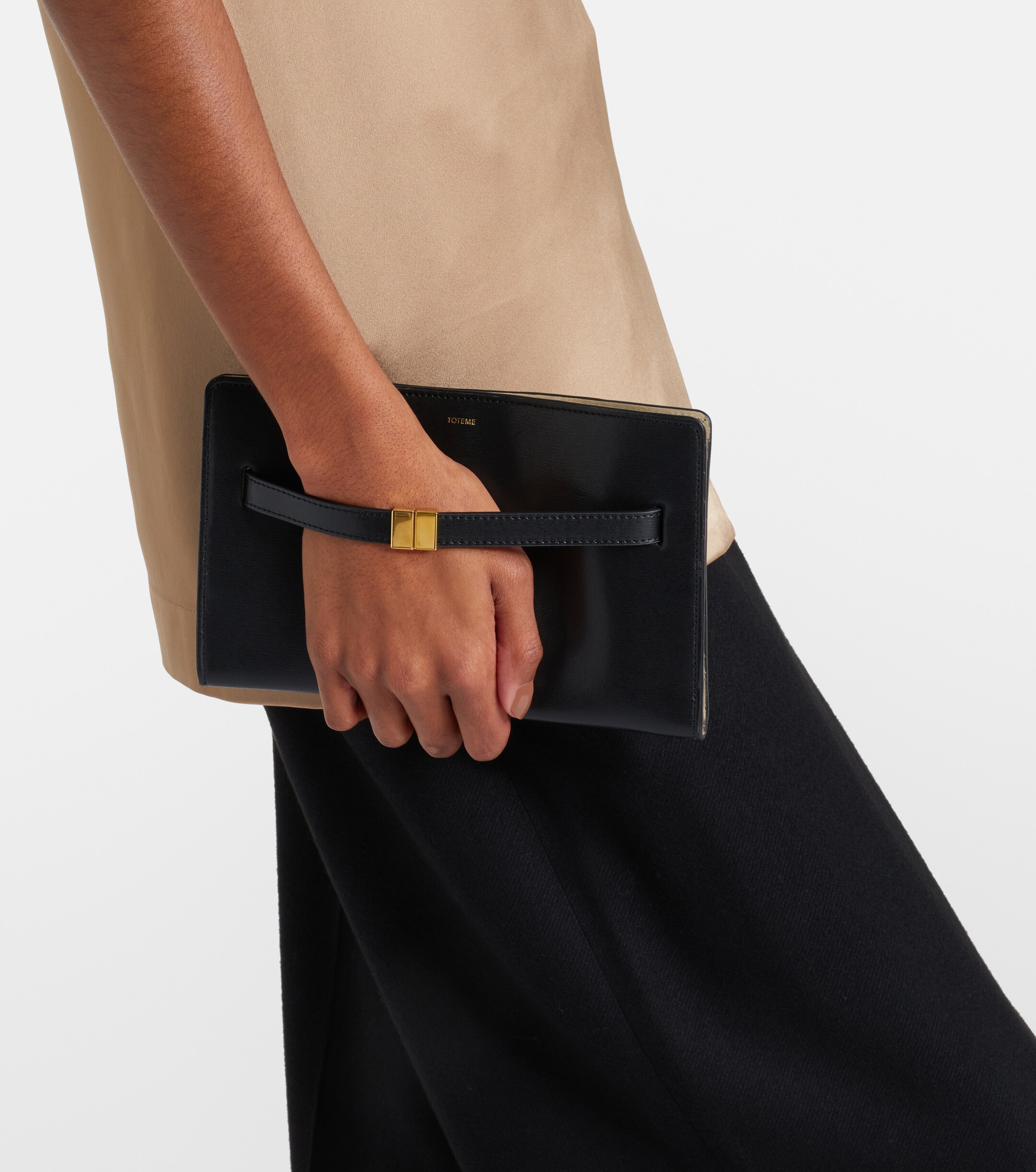 TOTEME Small leather crossbody bag