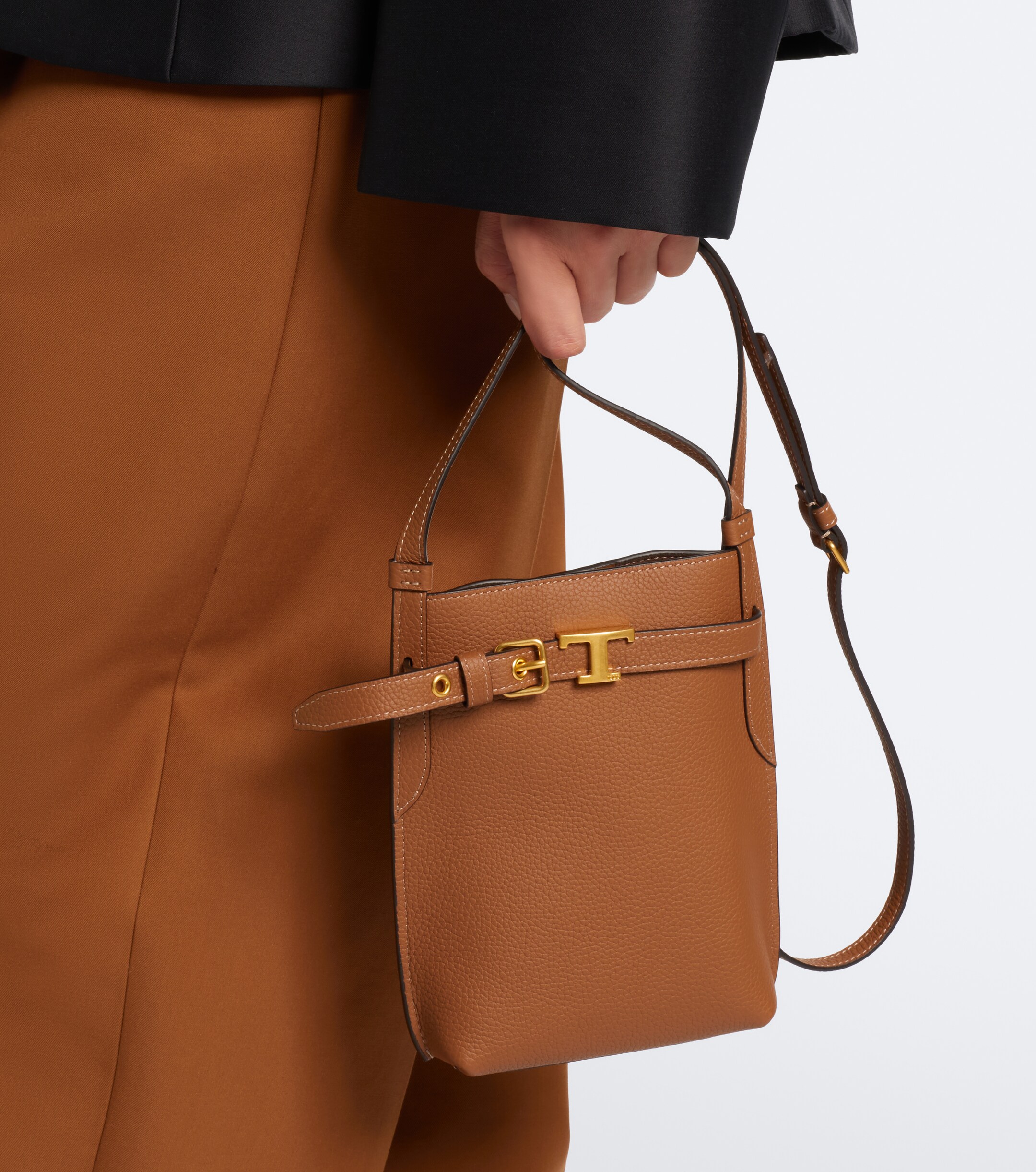 Tod's T Timeless leather phone pouch