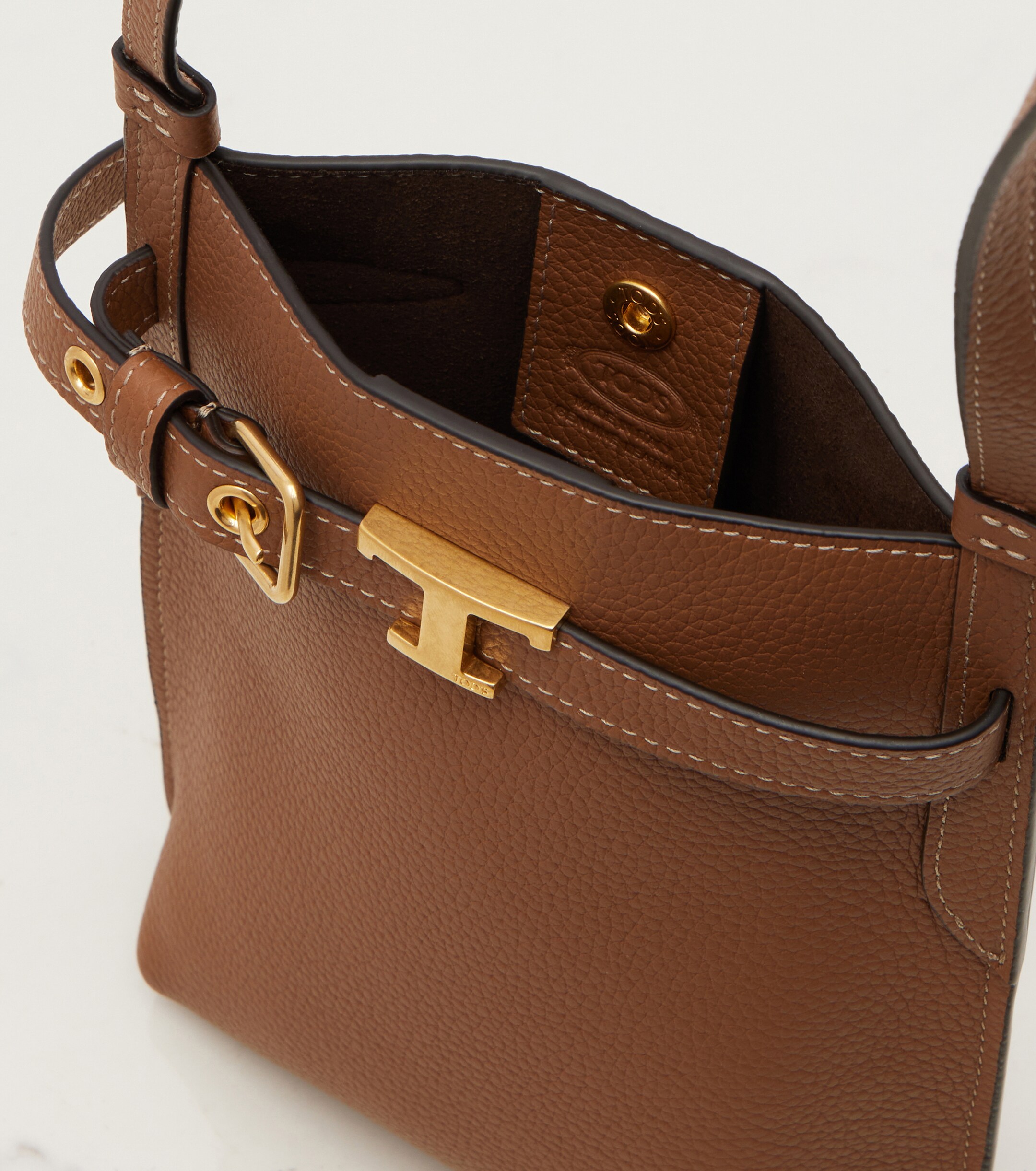 Tod's T Timeless leather phone pouch