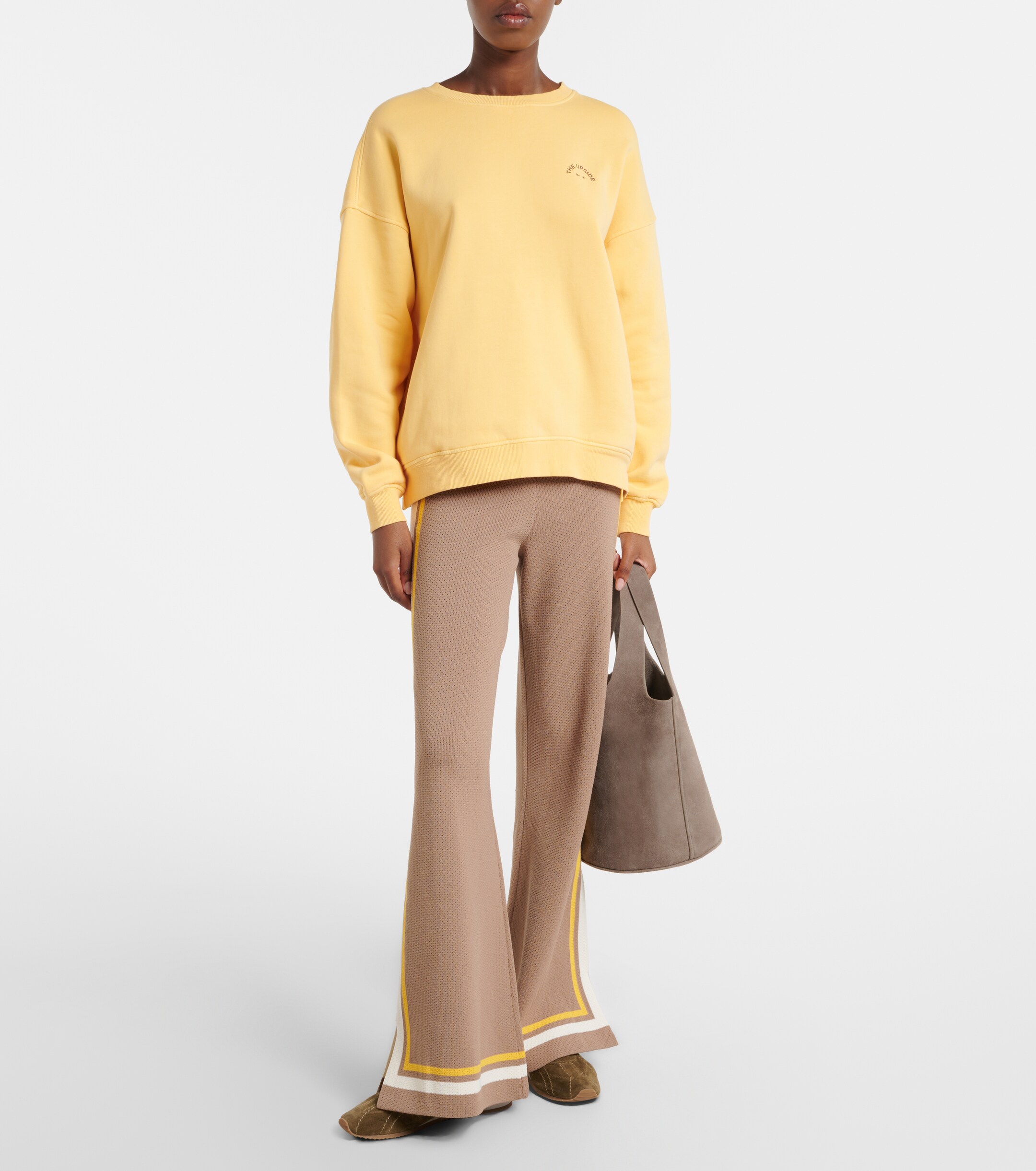 The Upside The Upside Paradise Coolum cotton jersey sweatshirt