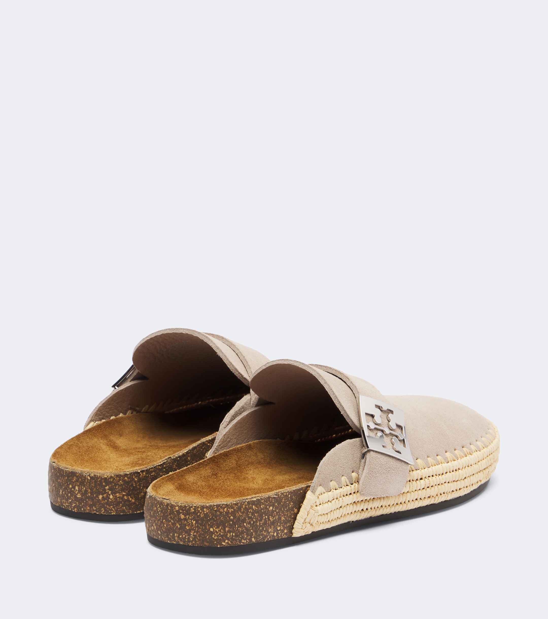 Tory Burch Tory Burch Mellow woven suede clogs