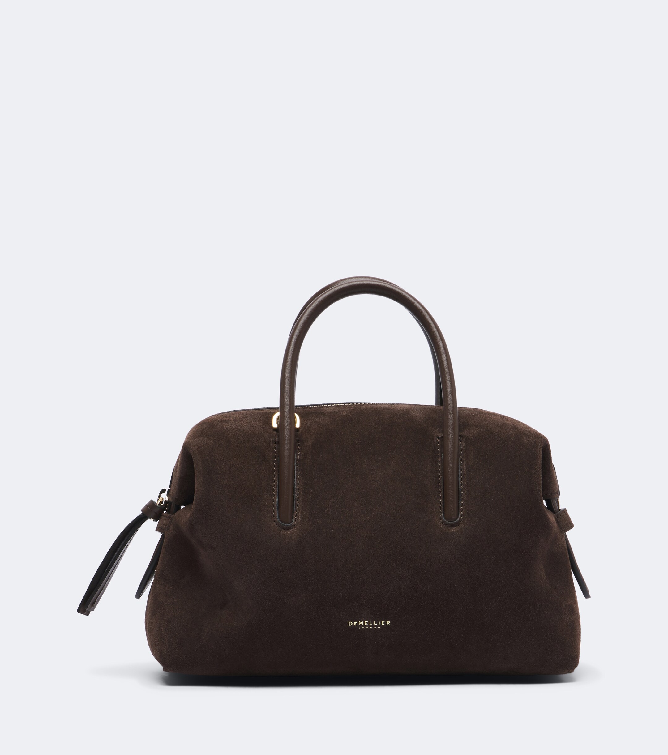 DeMellier DeMellier Stockholm Small suede top-handle bag