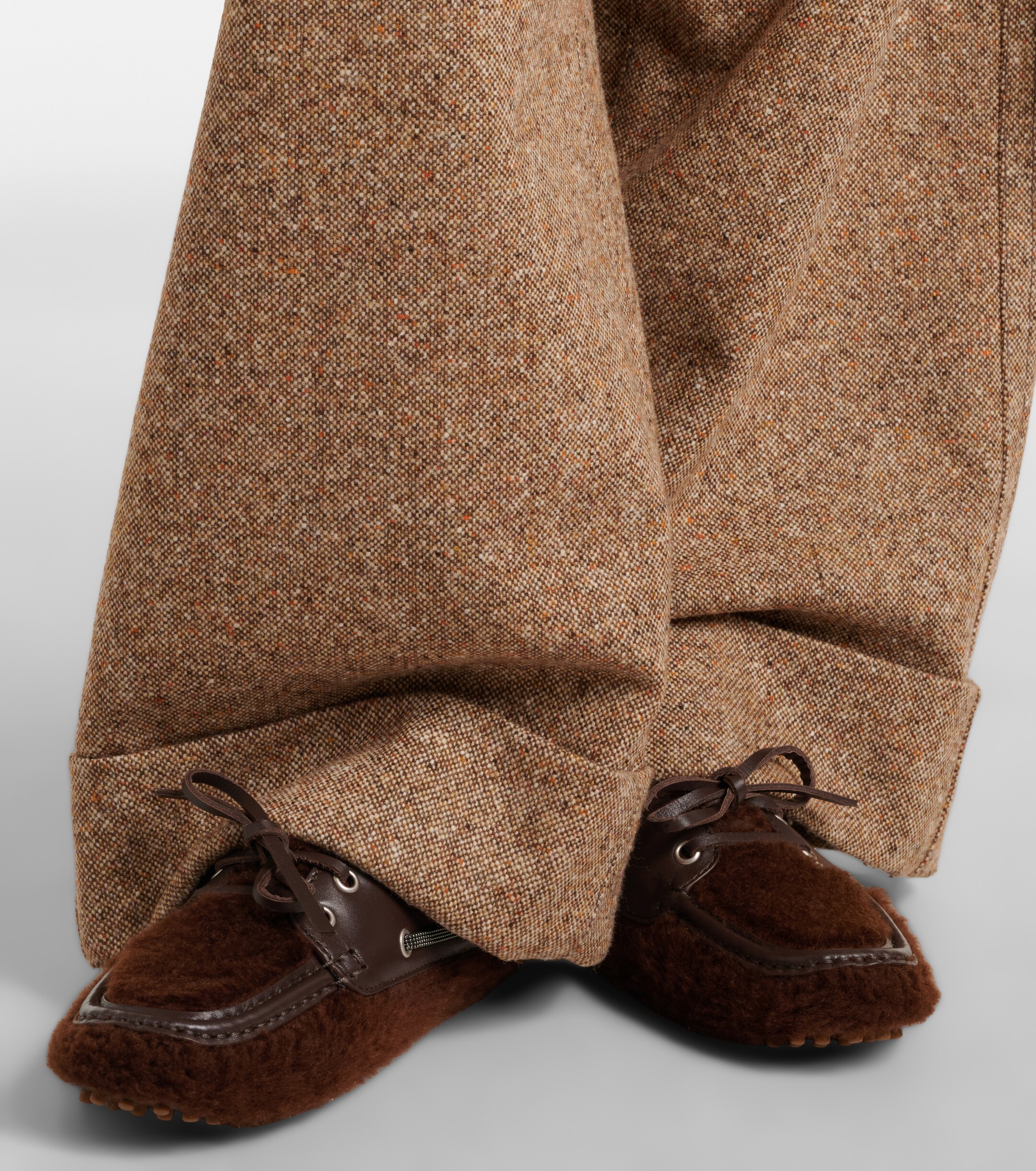 Brunello Cucinelli Brunello Cucinelli Monili shearling mules