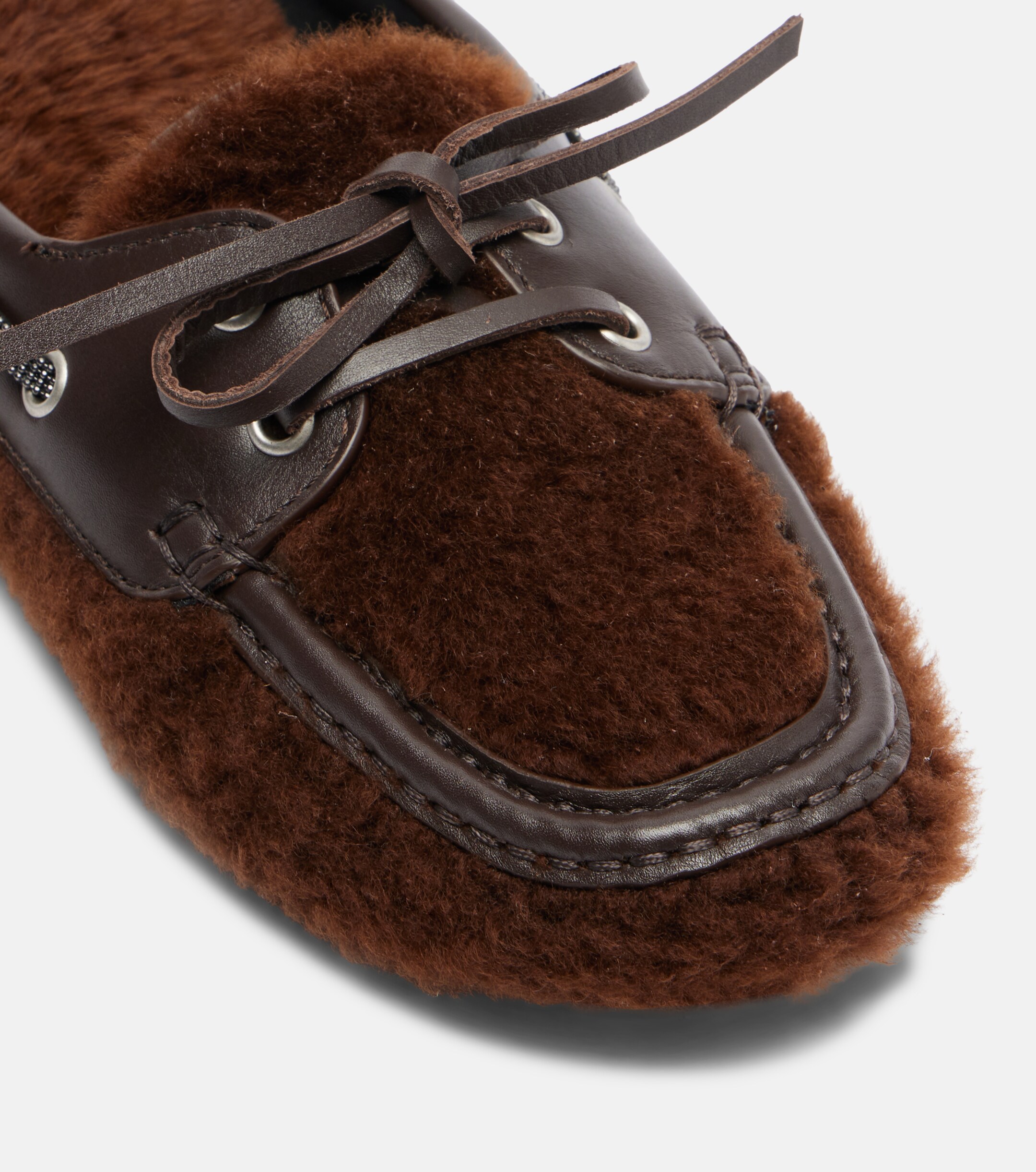 Brunello Cucinelli Brunello Cucinelli Monili shearling mules
