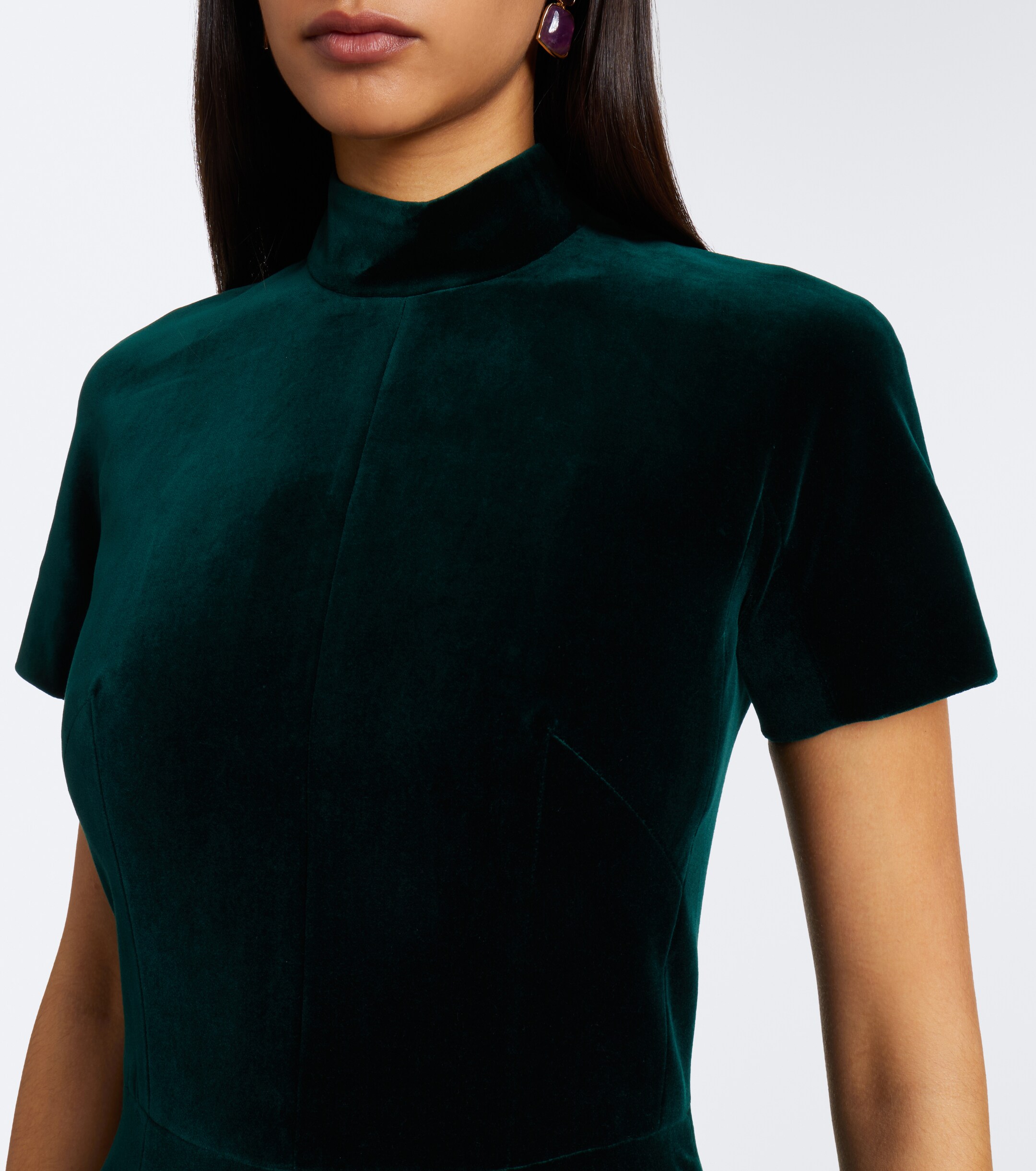 Emilia Wickstead Emilia Wickstead Malinda cotton velvet gown