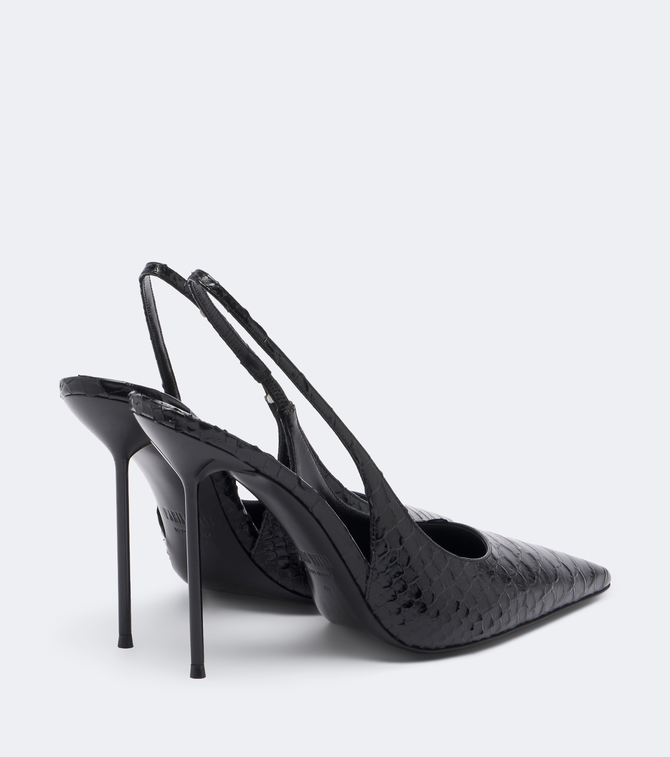 Paris Texas Paris Texas Lydia croc-effect leather slingback pumps