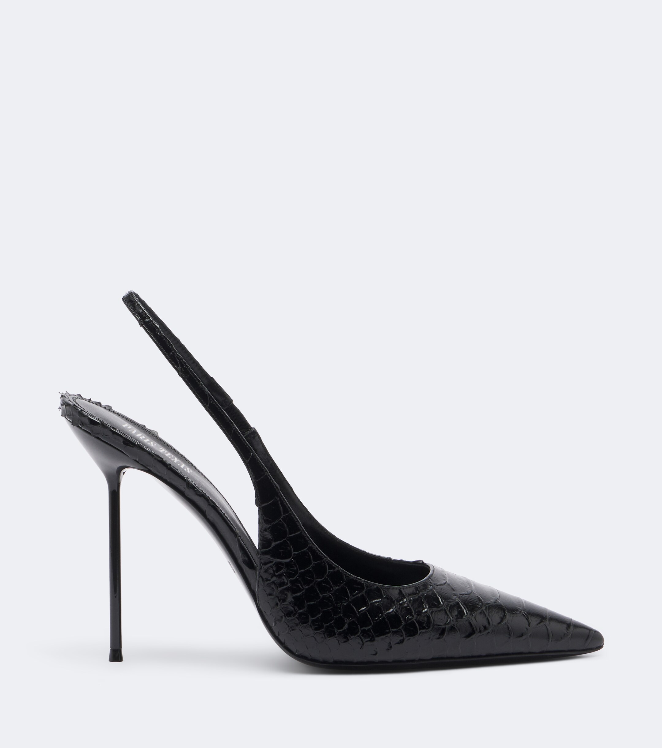 Paris Texas Paris Texas Lydia croc-effect leather slingback pumps