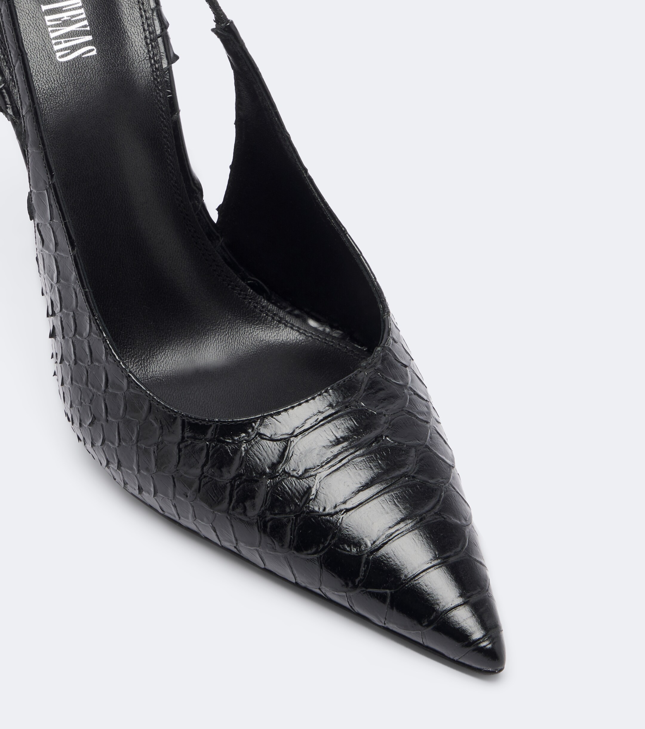 Paris Texas Paris Texas Lydia croc-effect leather slingback pumps