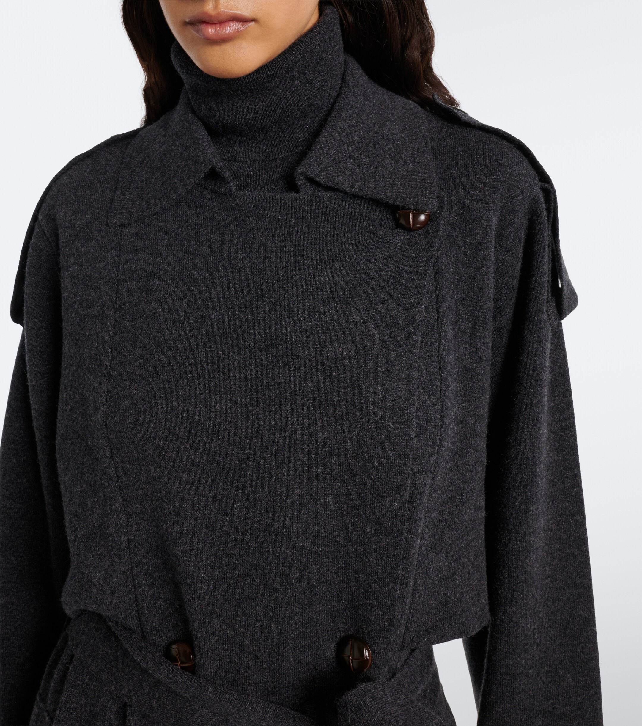 Jardin des Orangers Jardin des Orangers Belted double-breasted wool and cashmere coat