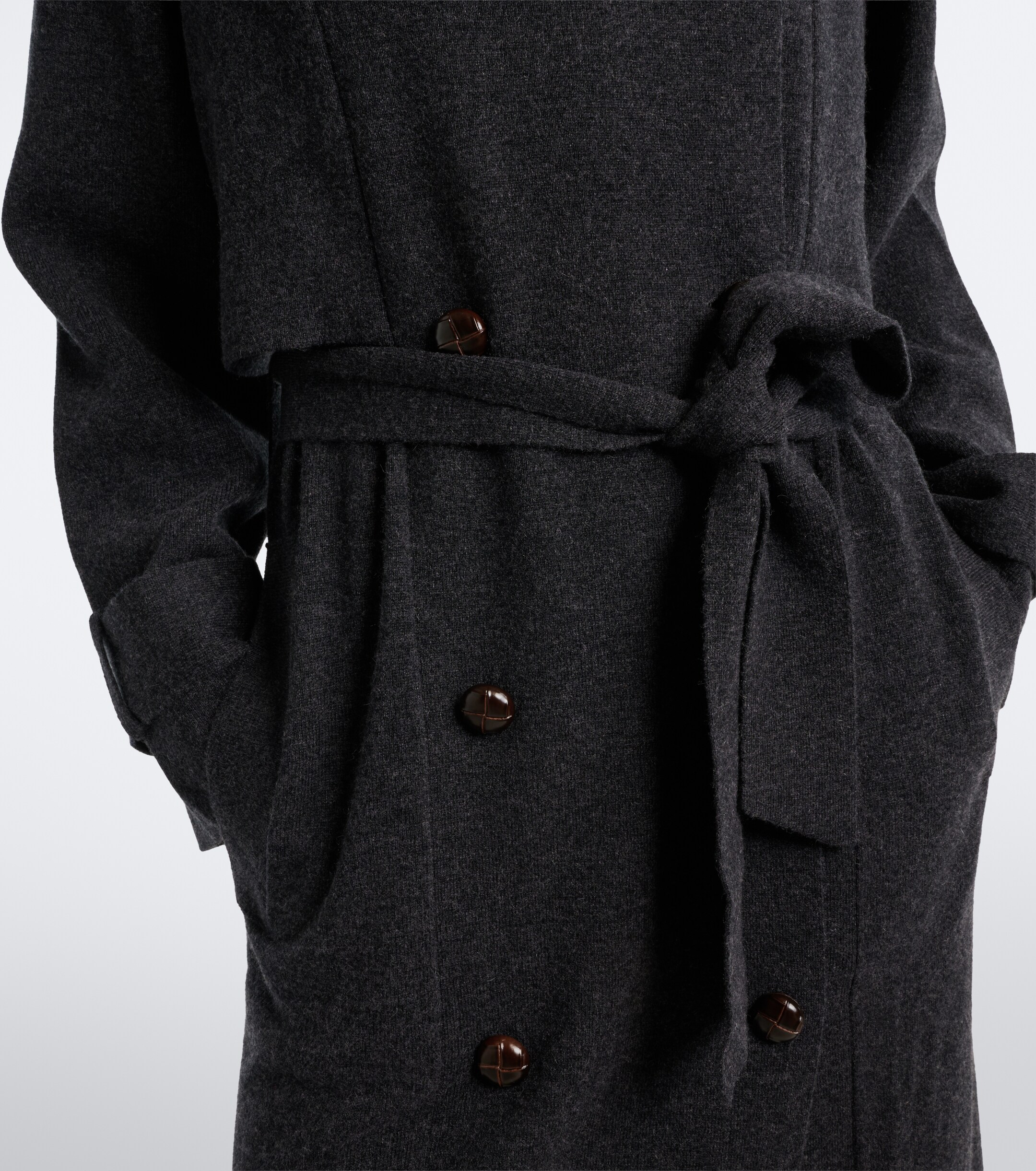 Jardin des Orangers Jardin des Orangers Belted double-breasted wool and cashmere coat