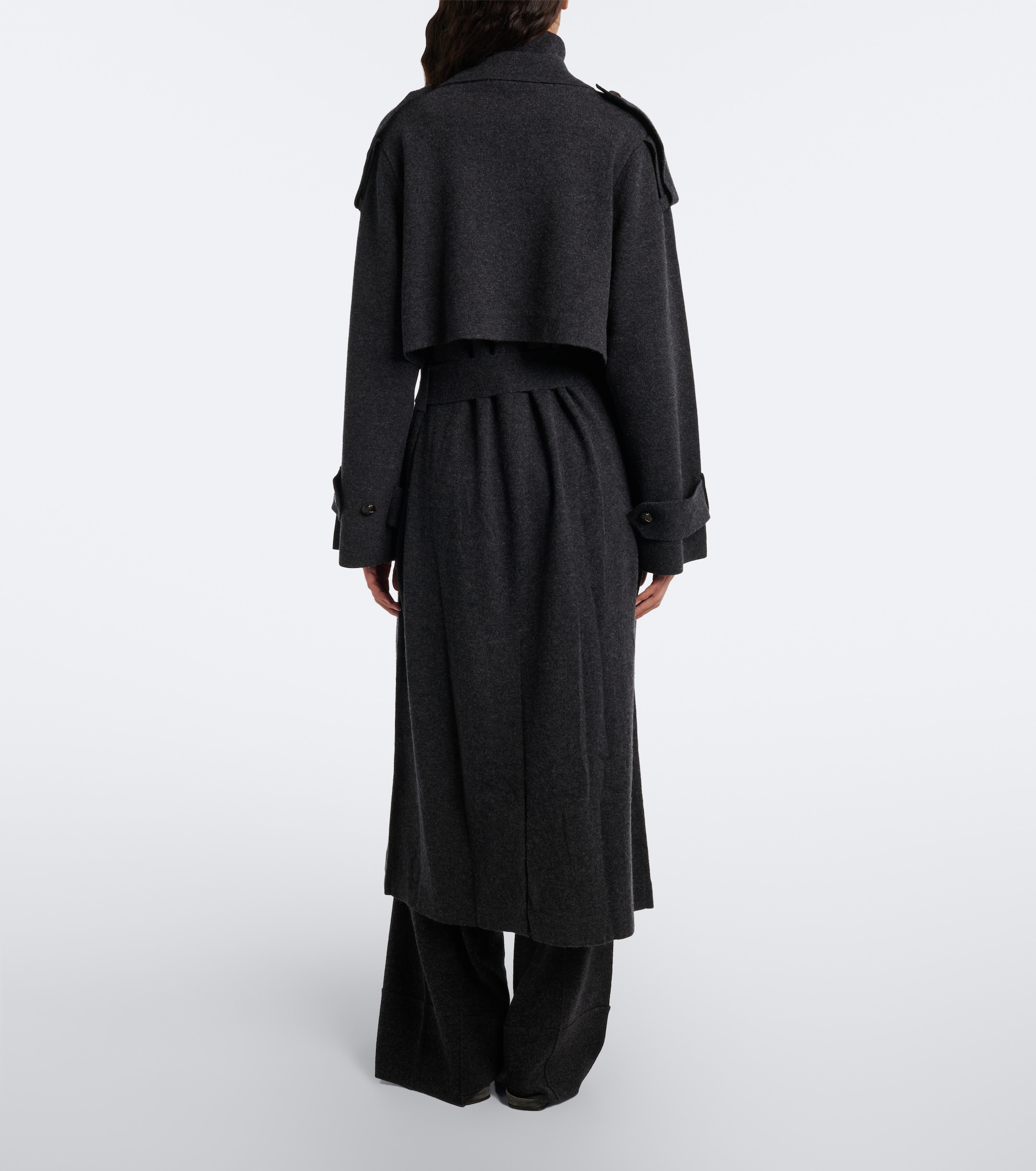 Jardin des Orangers Jardin des Orangers Belted double-breasted wool and cashmere coat