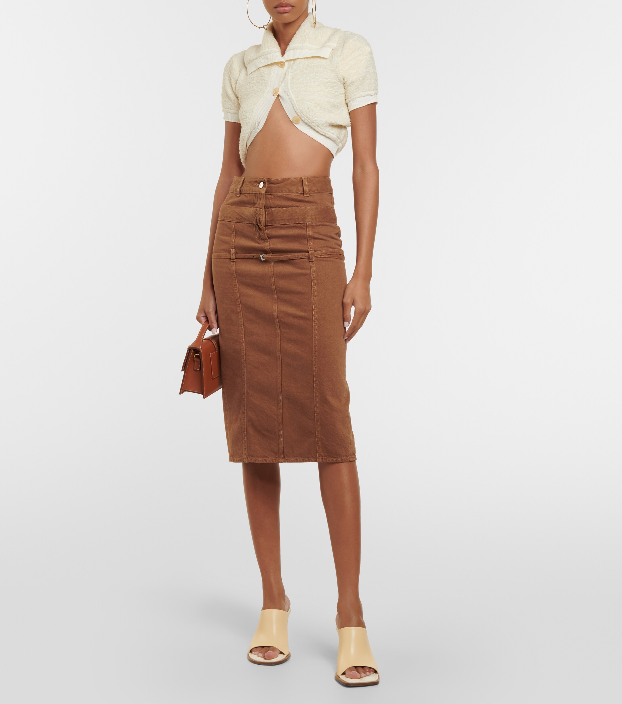 Jacquemus Le Cardigan Campana cropped sweater
