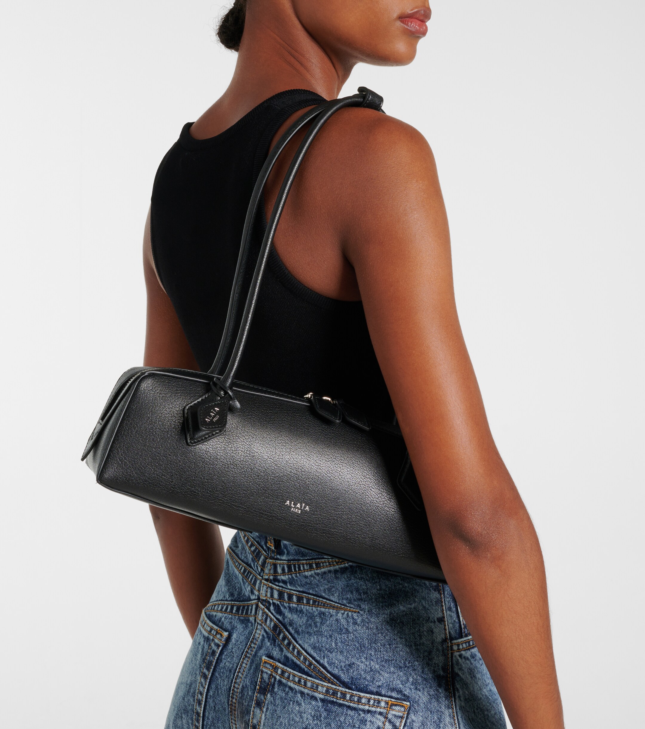 Alaïa Le Teckel leather shoulder bag