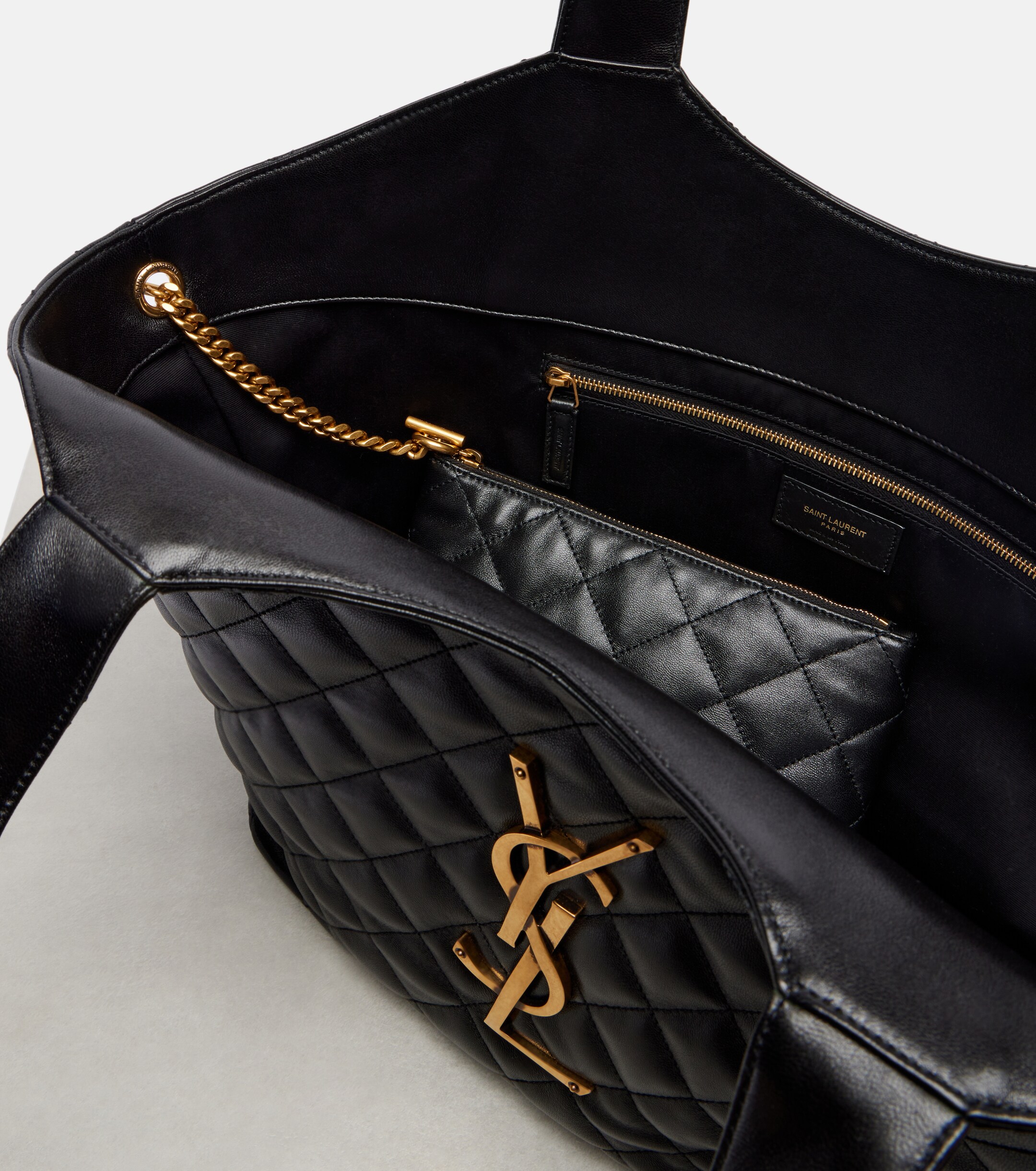 Saint Laurent Icare Medium quilted leather shopper