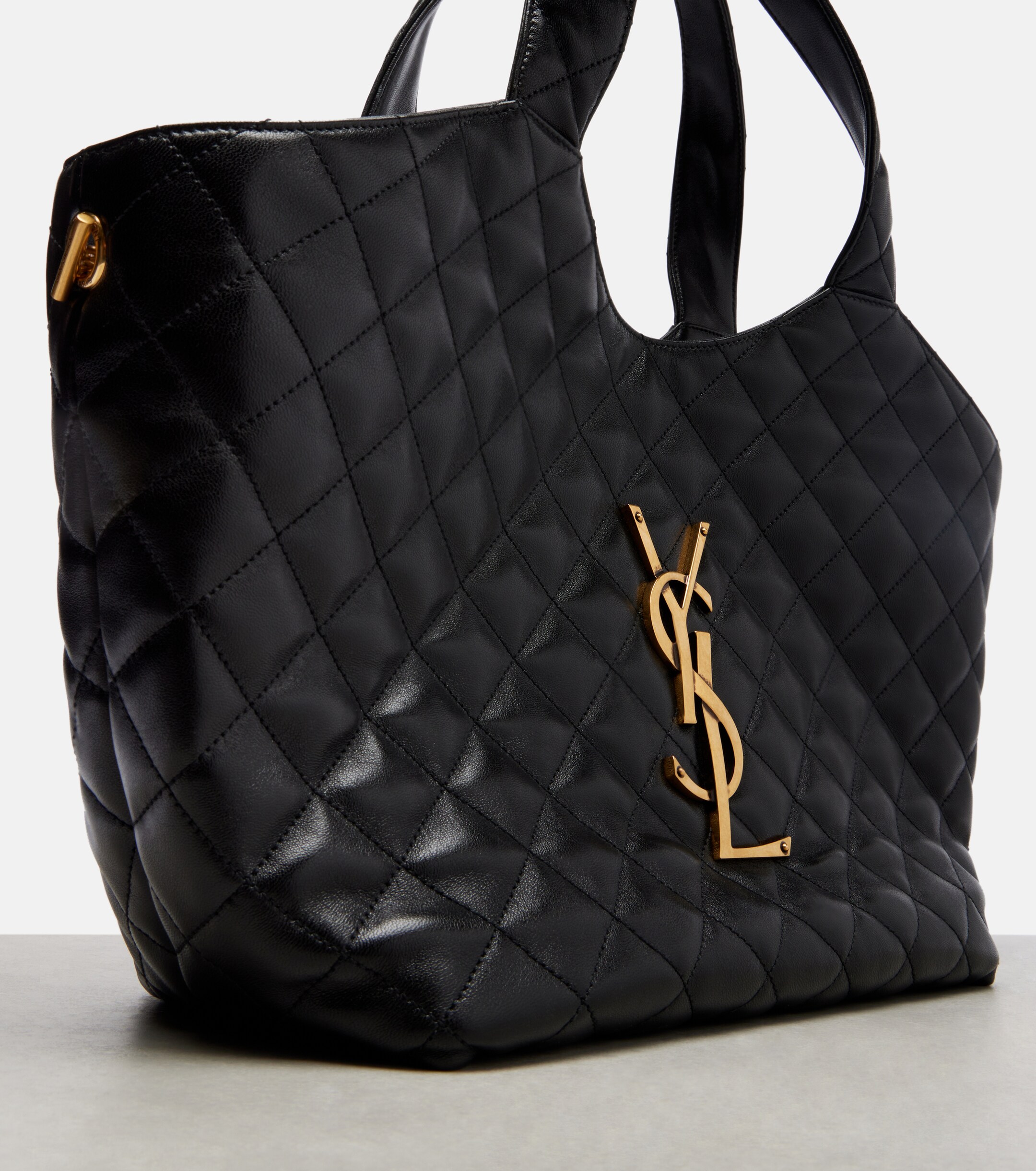 Saint Laurent Icare Medium quilted leather shopper