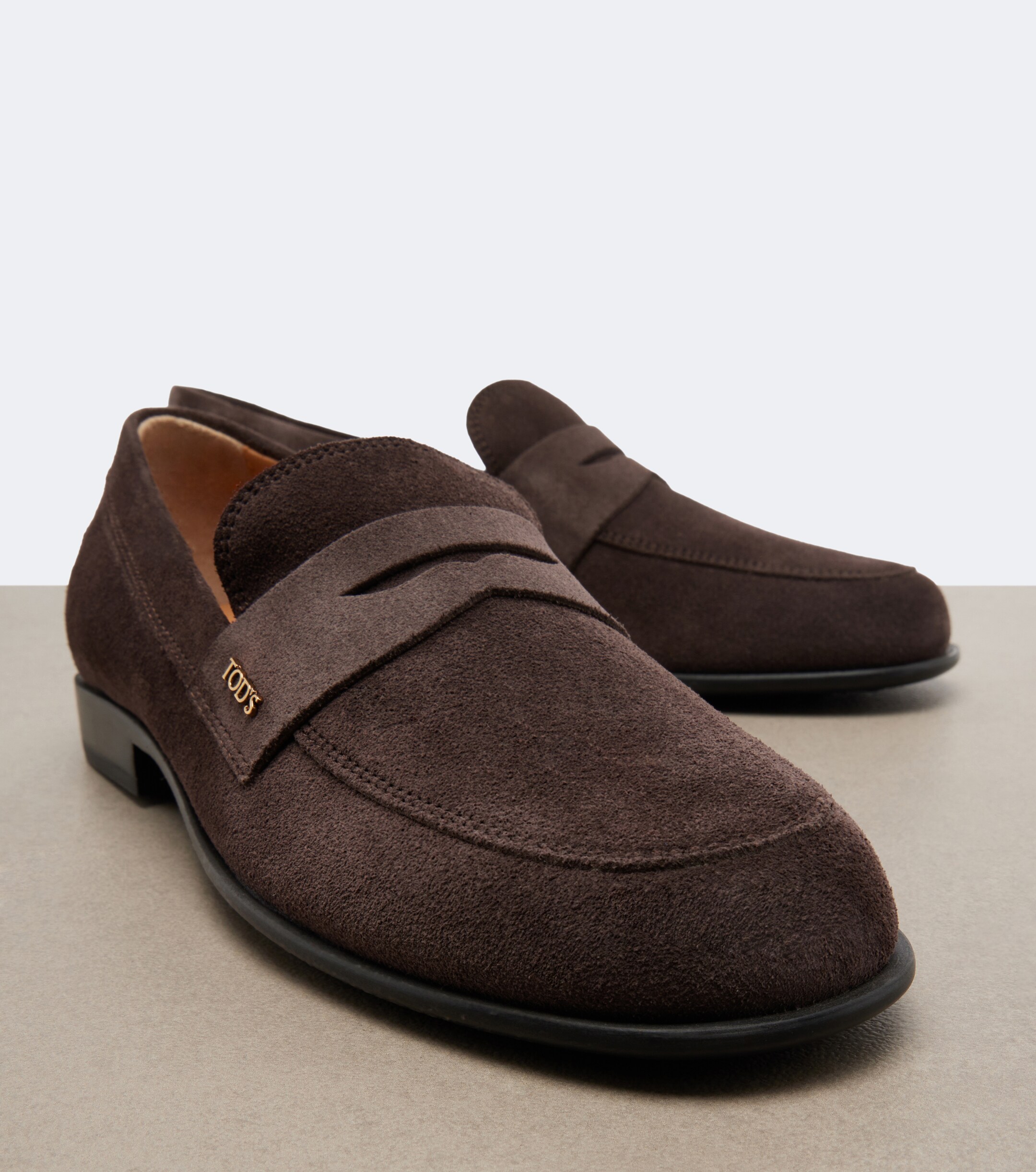 Tod's Tod's Suede penny loafers