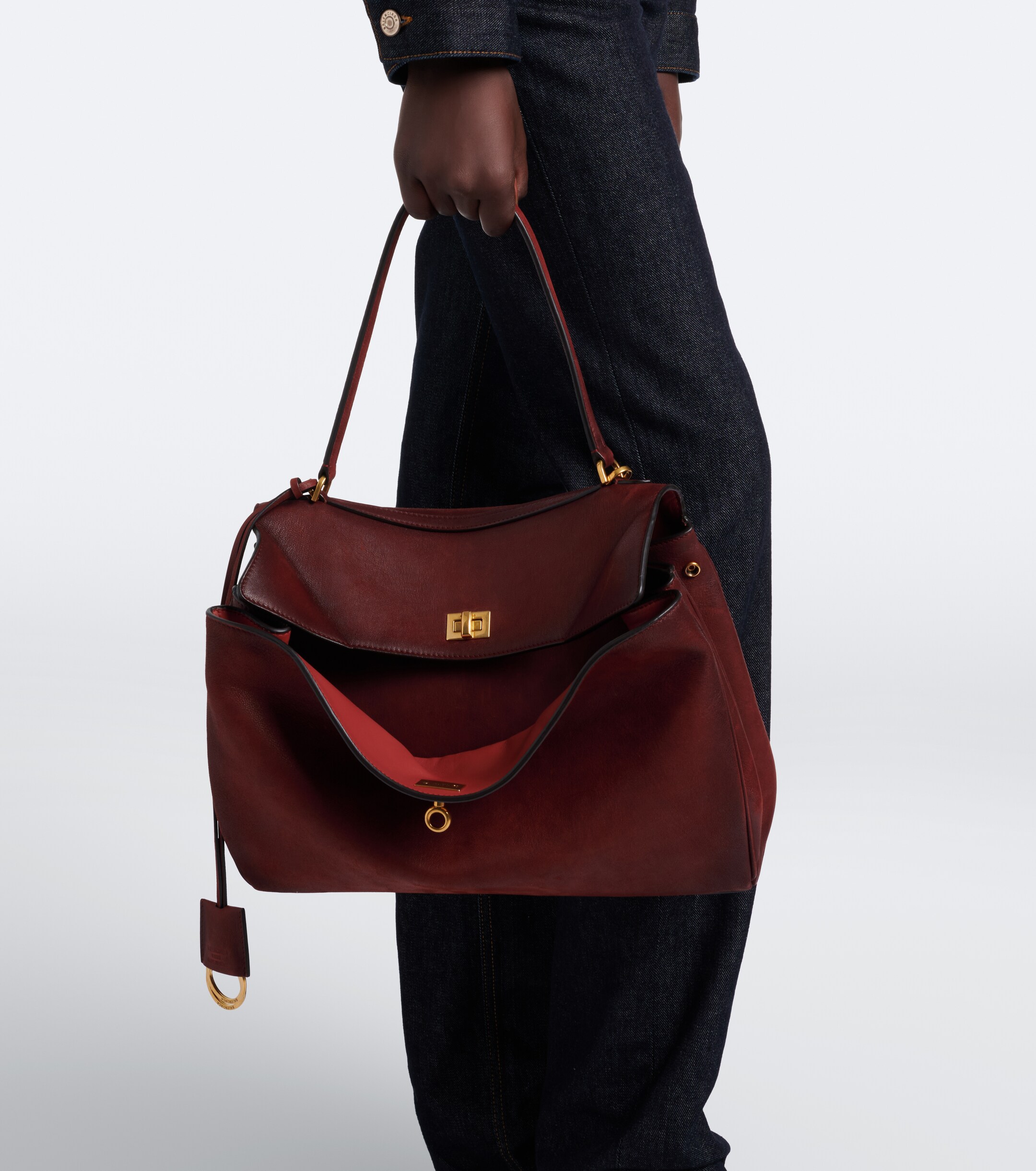 Balenciaga Balenciaga Rodeo Medium leather shoulder bag