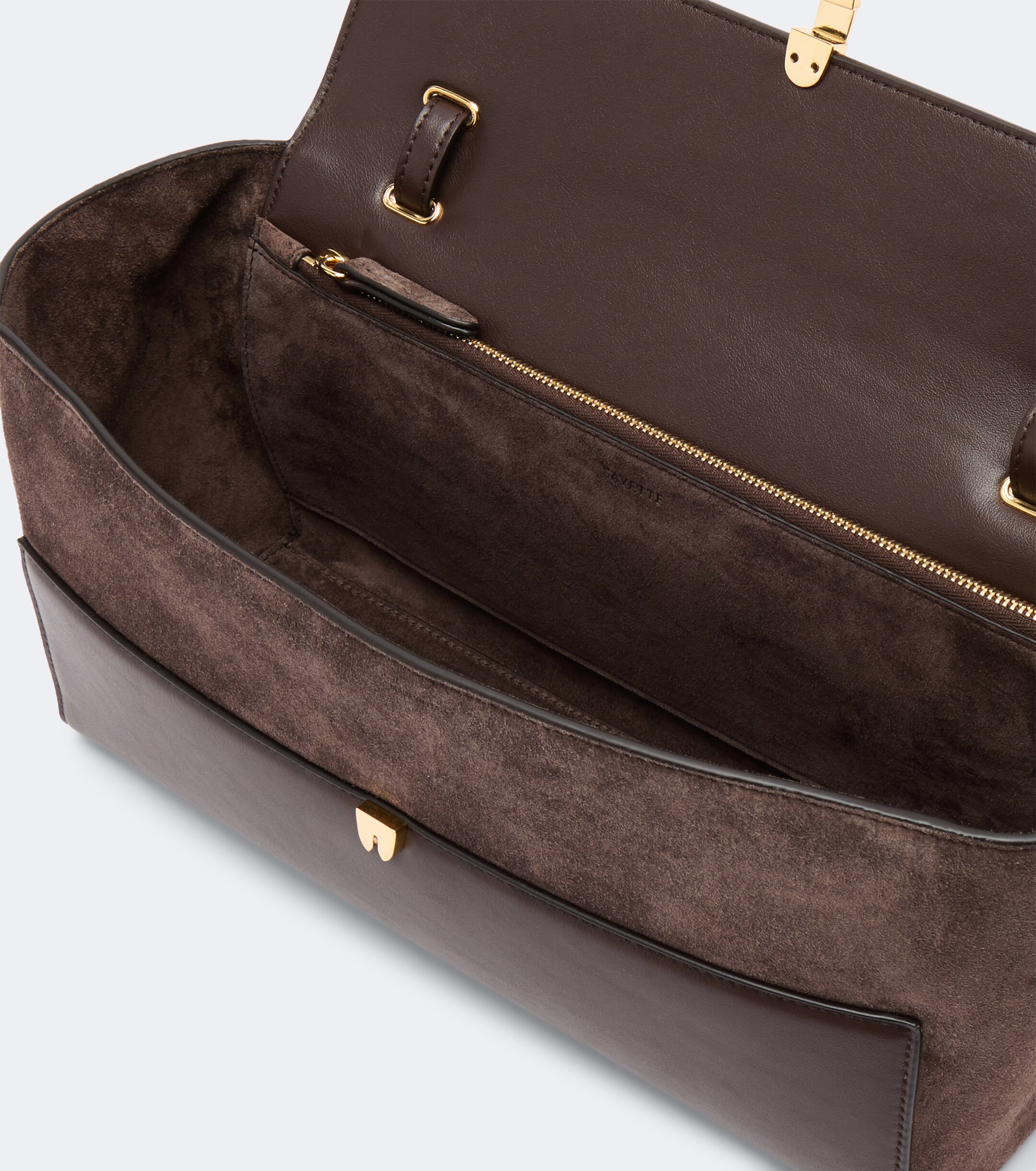 Savette Savette Symmetry Trapeze Medium leather shoulder bag