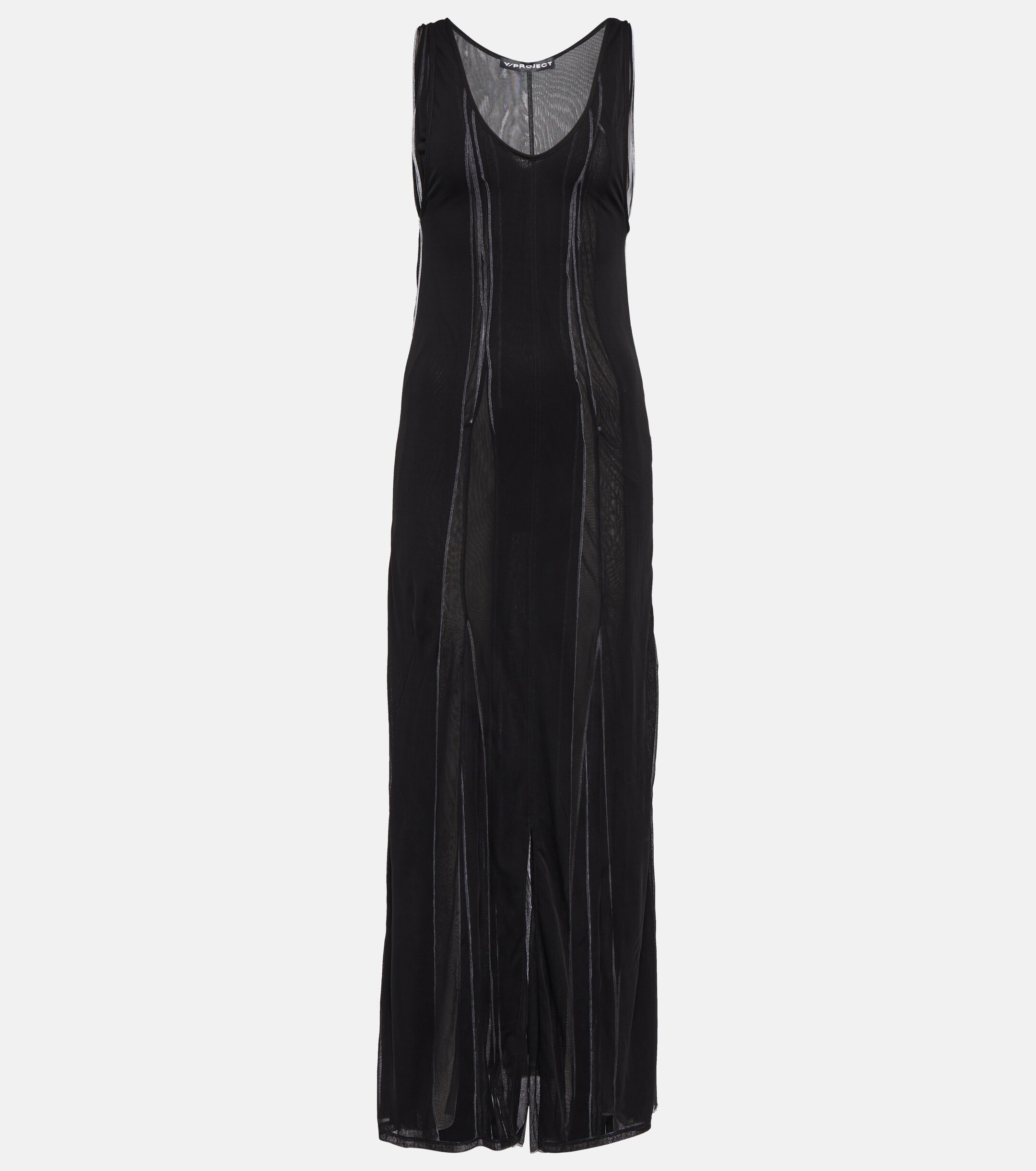 Y/Project - Sheer maxi dress | Plush
