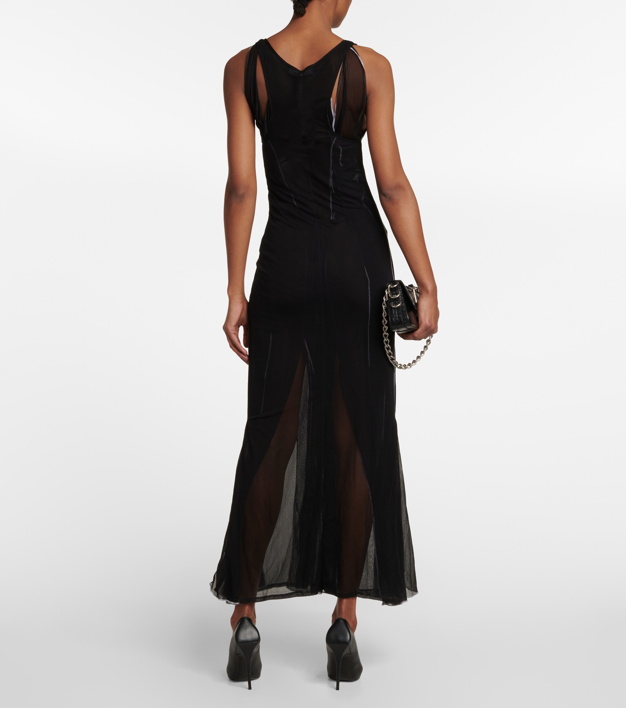 Y/Project - Sheer maxi dress | Plush