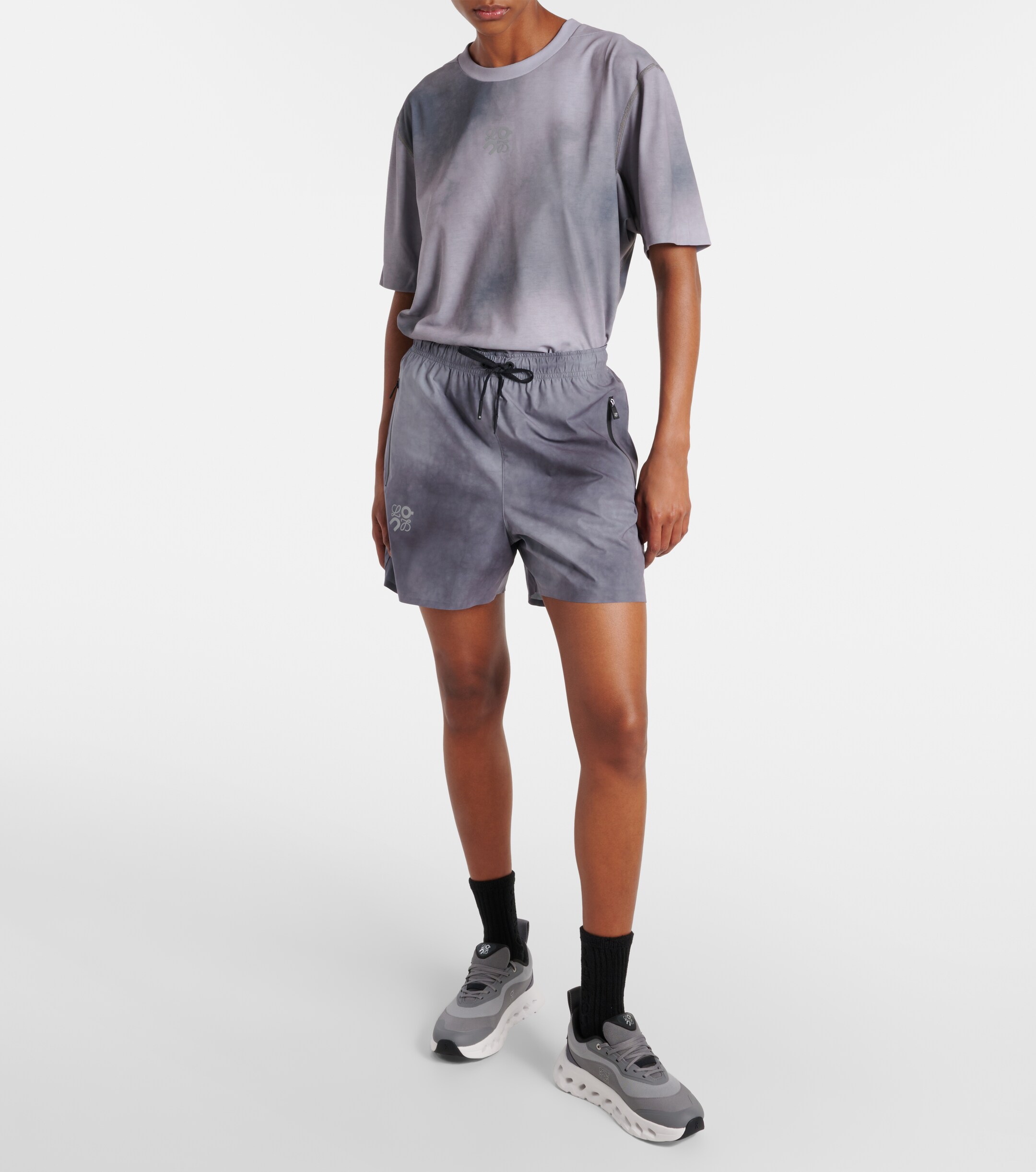 Loewe x On technical shorts