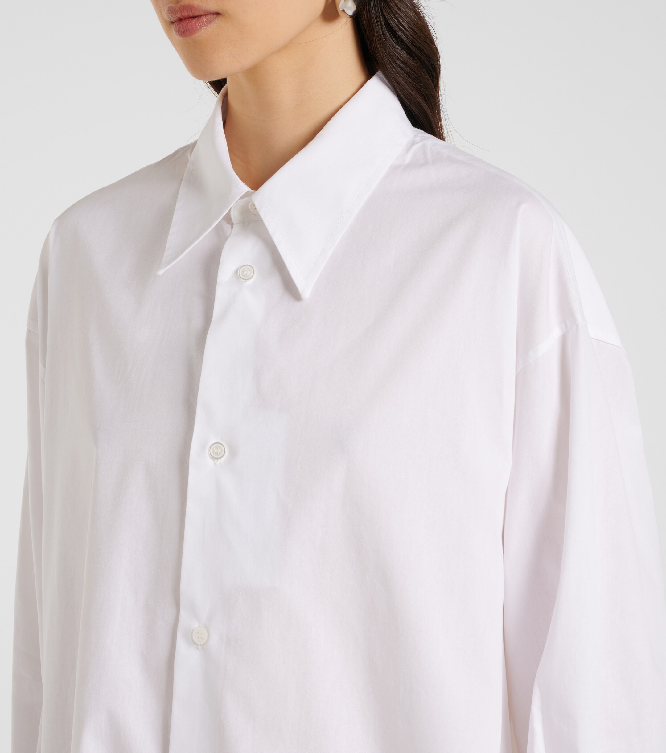 MM6 Maison Margiela Cotton shirt dress thumbnail