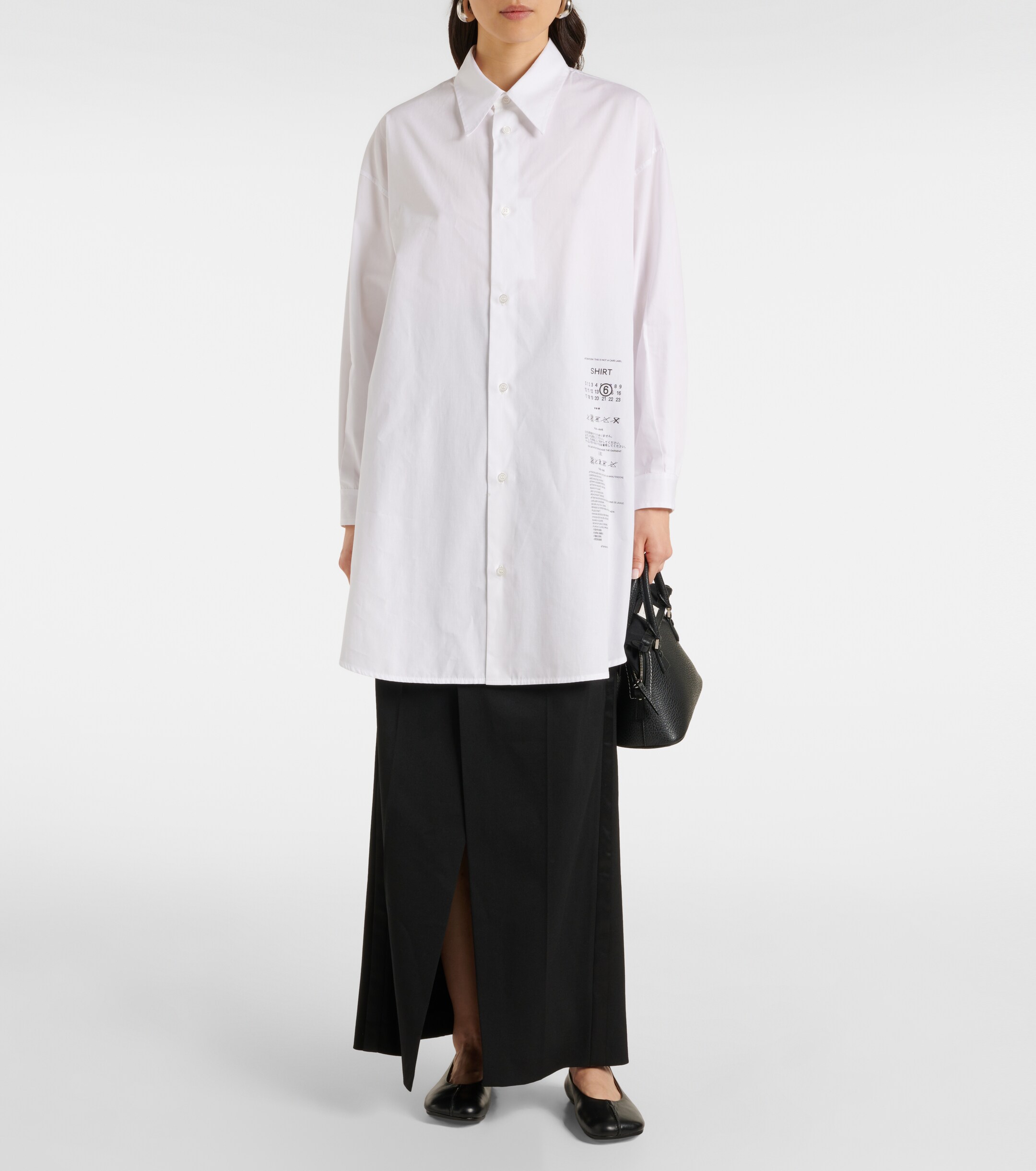 MM6 Maison Margiela Cotton shirt dress thumbnail