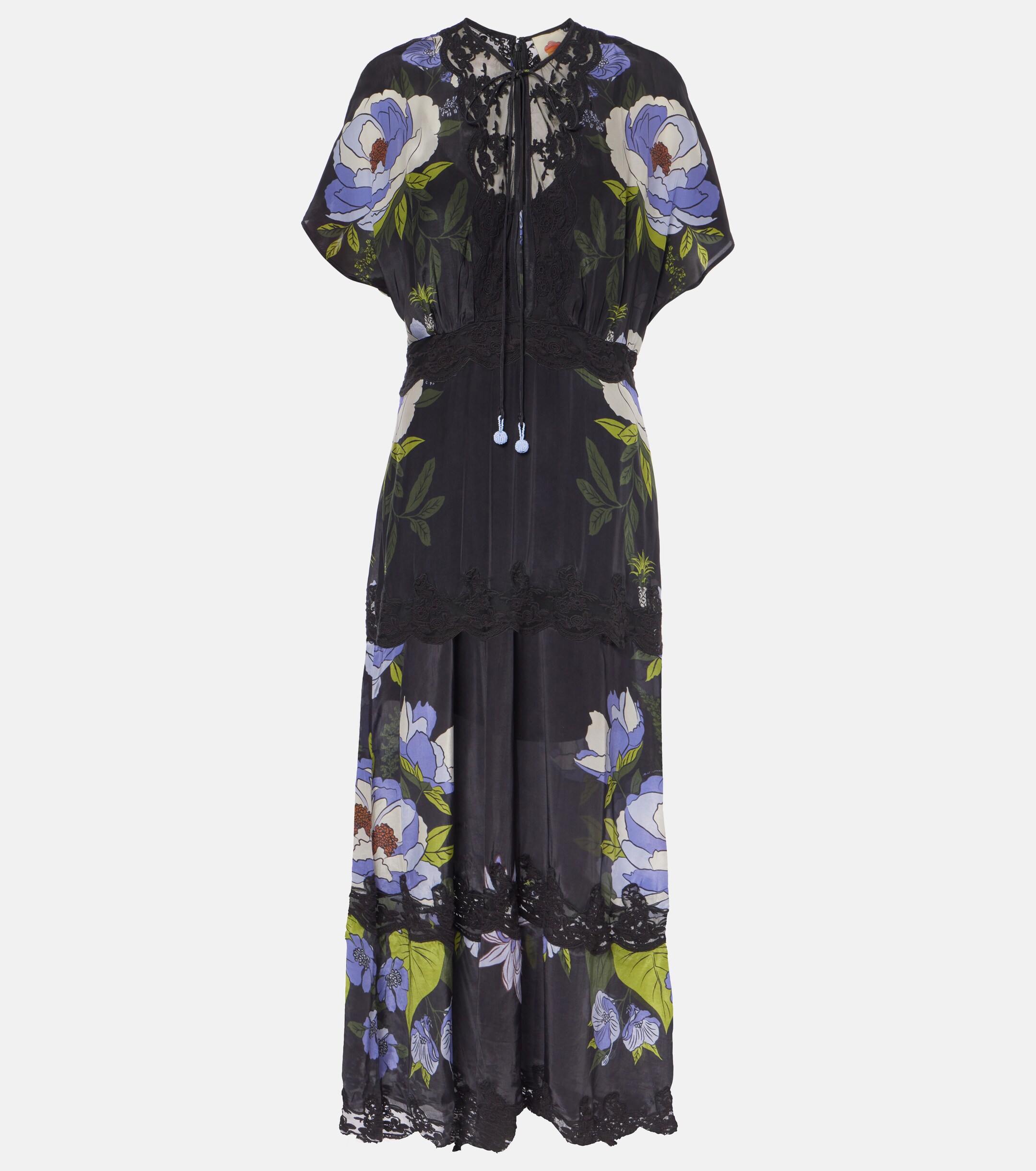 butterfly maxi dress with sleeves Elegant Long Sleeve Maxi Dress, Butterfly Patterned Abaya 2025 Pink / M