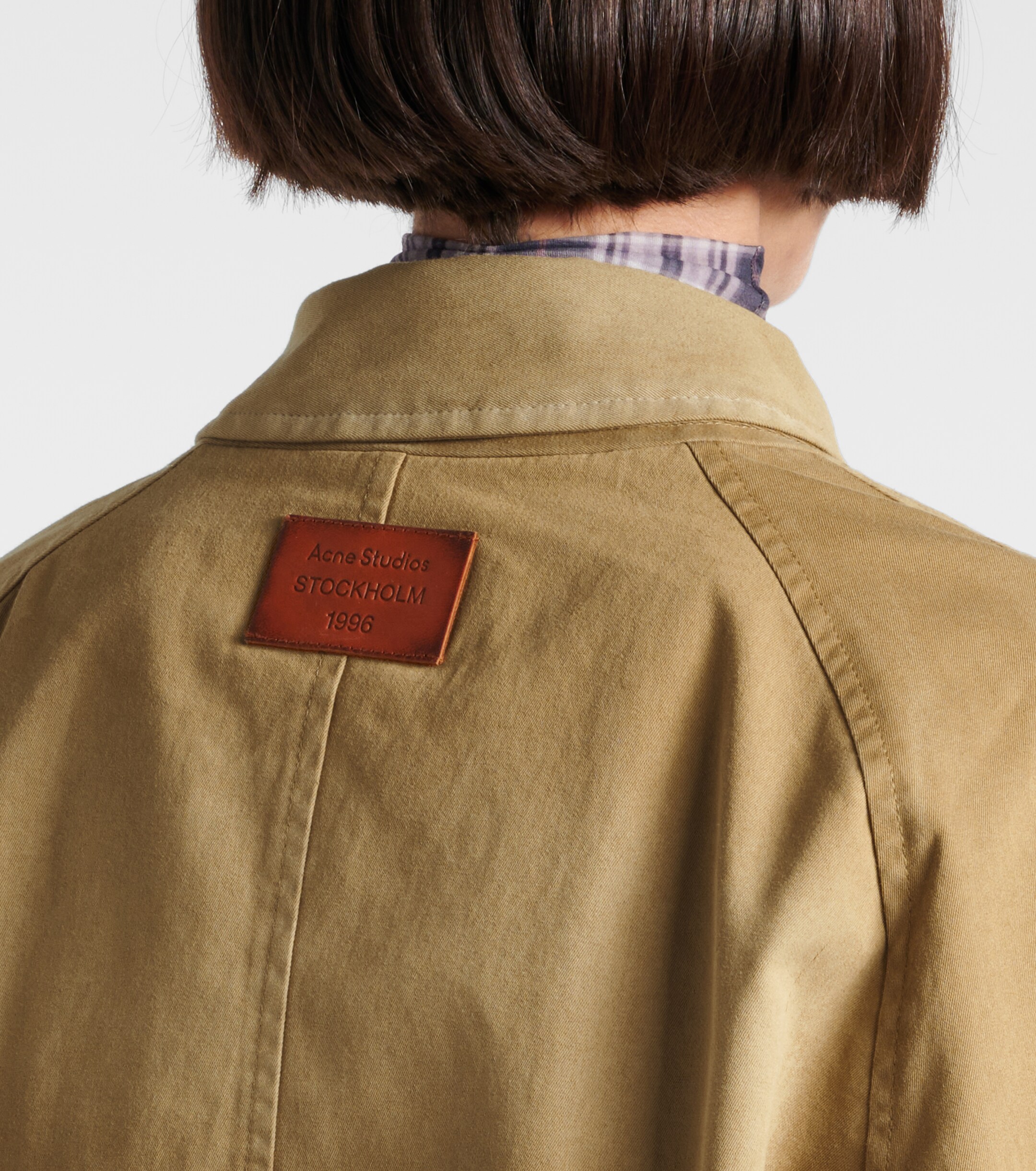 Acne Studios Cropped cotton jacket thumbnail