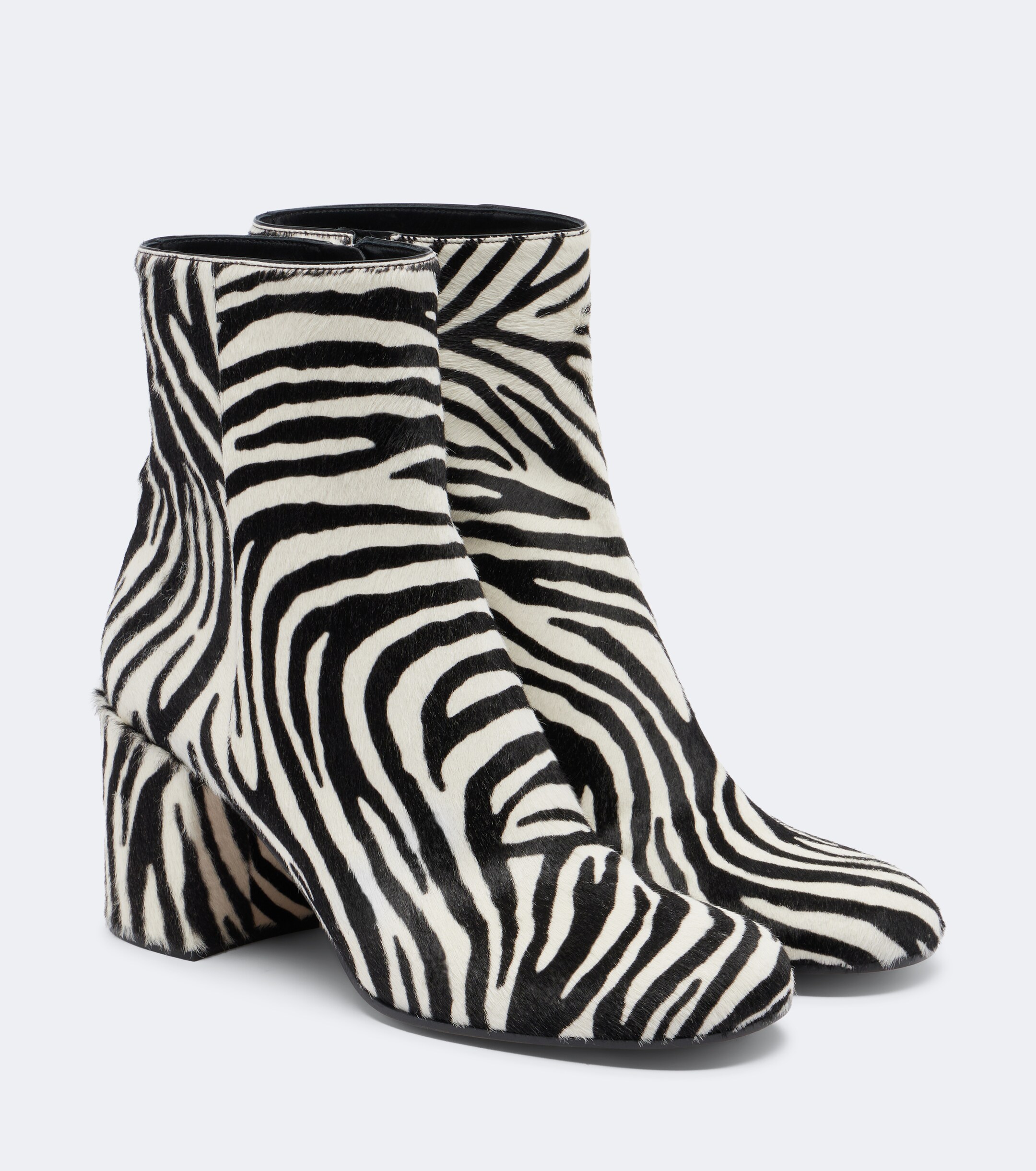 GIANVITO ROSSI Gianvito Rossi Joelle printed calf hair ankle boots