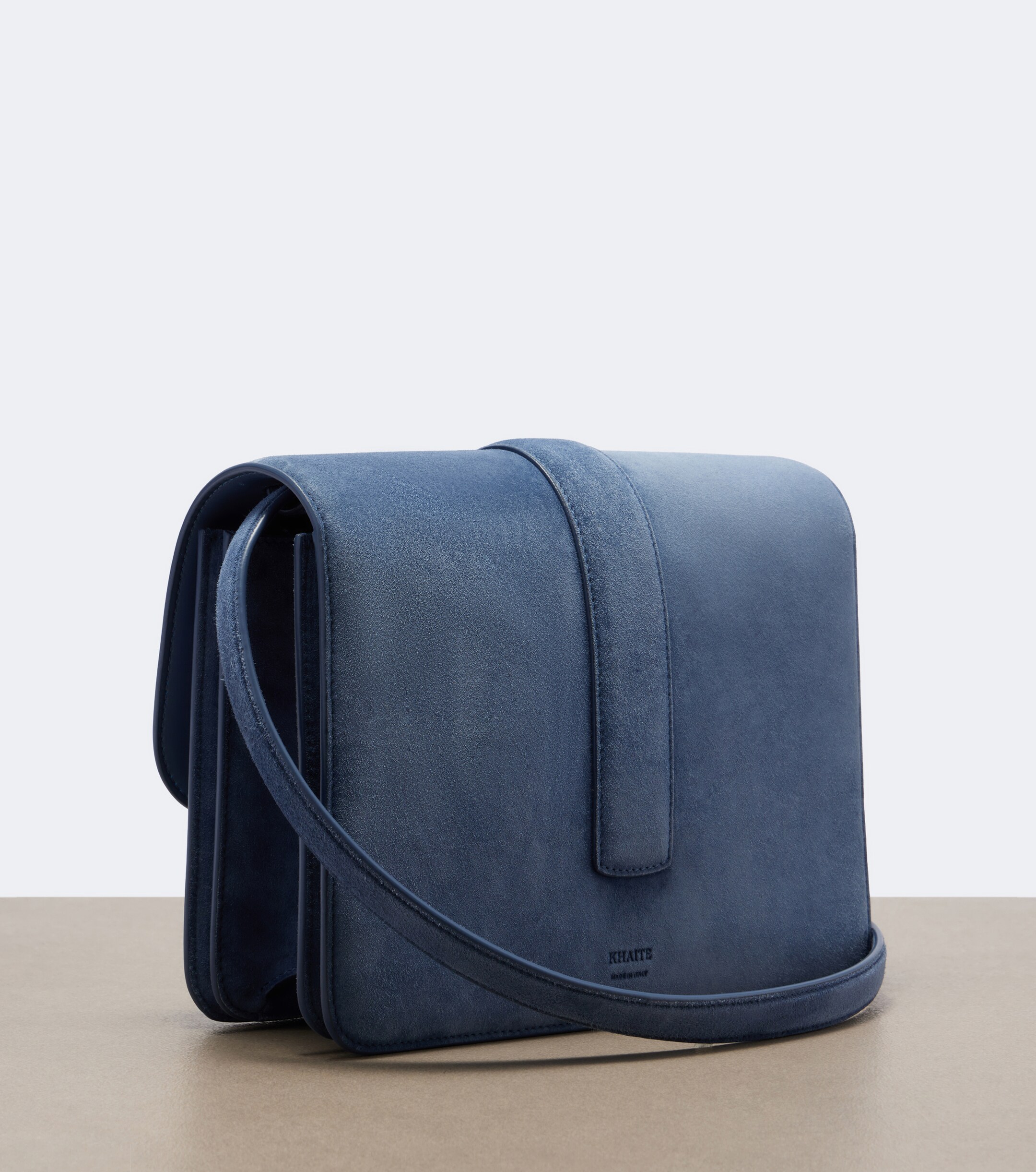 KHAITE Khaite Blake suede crossbody bag
