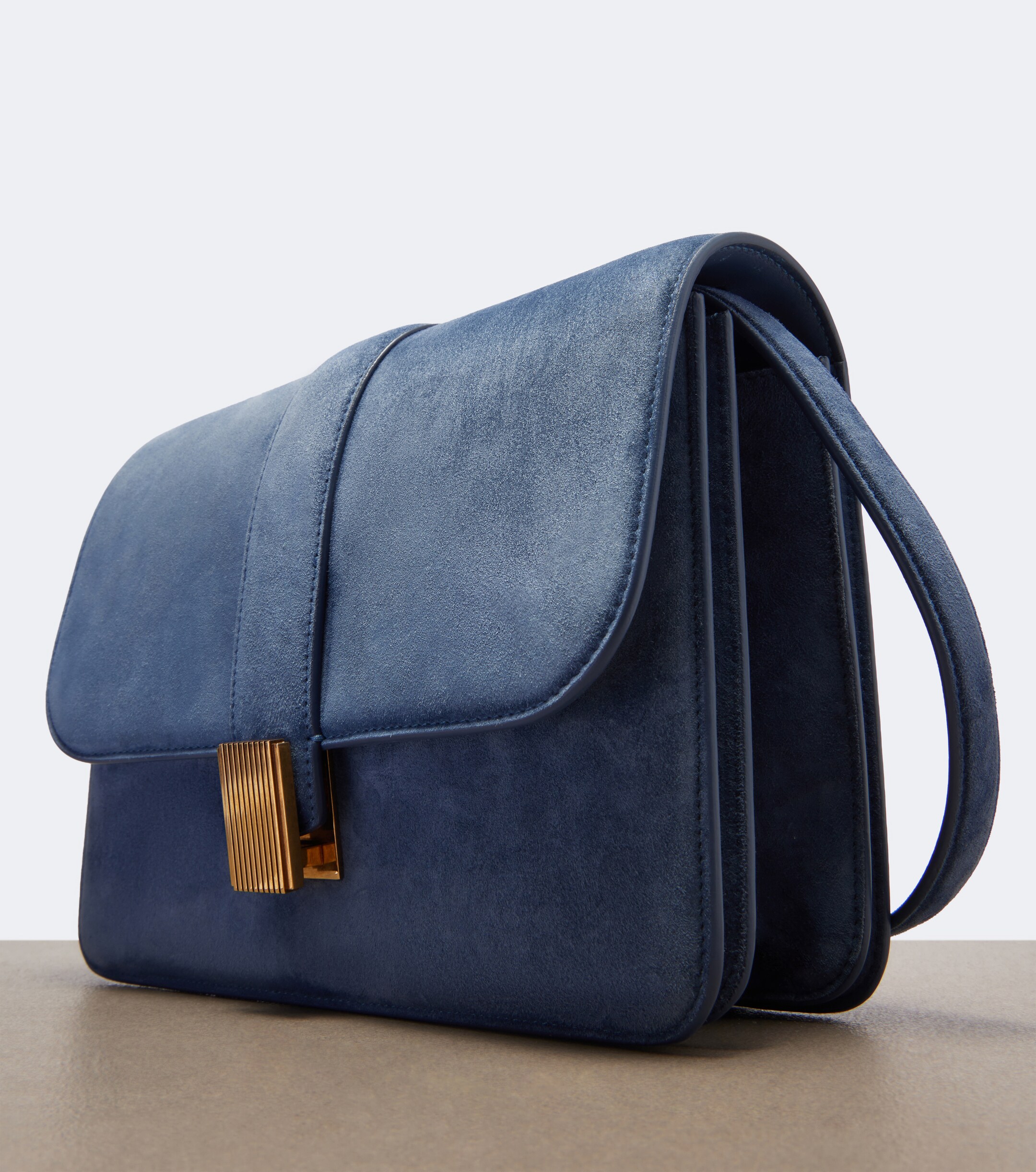 KHAITE Khaite Blake suede crossbody bag