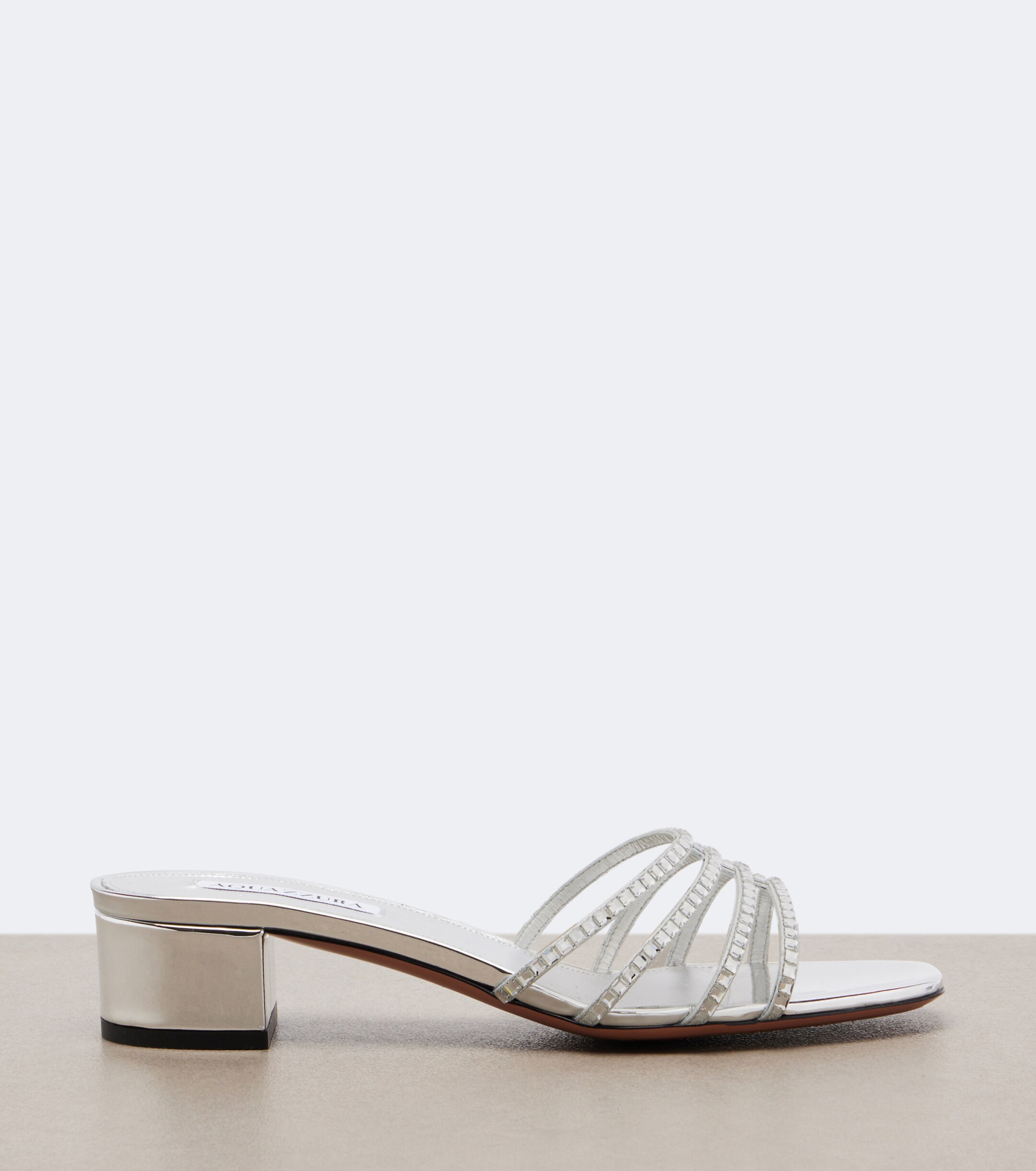 AQUAZZURA Aquazzura Sensation embellished leather sandals