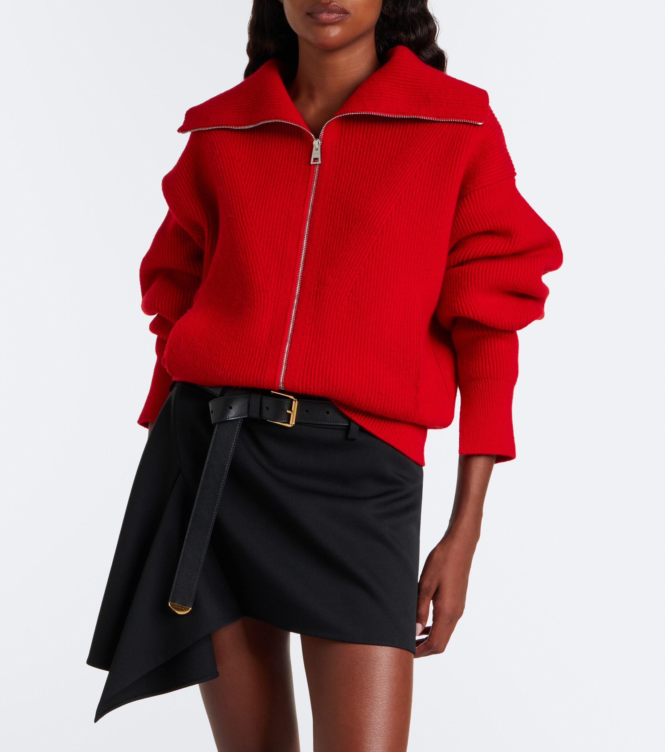 Givenchy Givenchy Wool zip-up cardigan