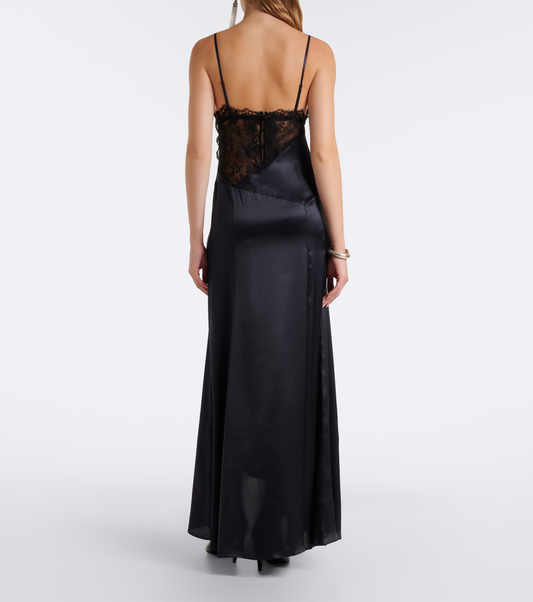 Isabel Marant Isabel Marant Aloise silk-blend satin slip dress