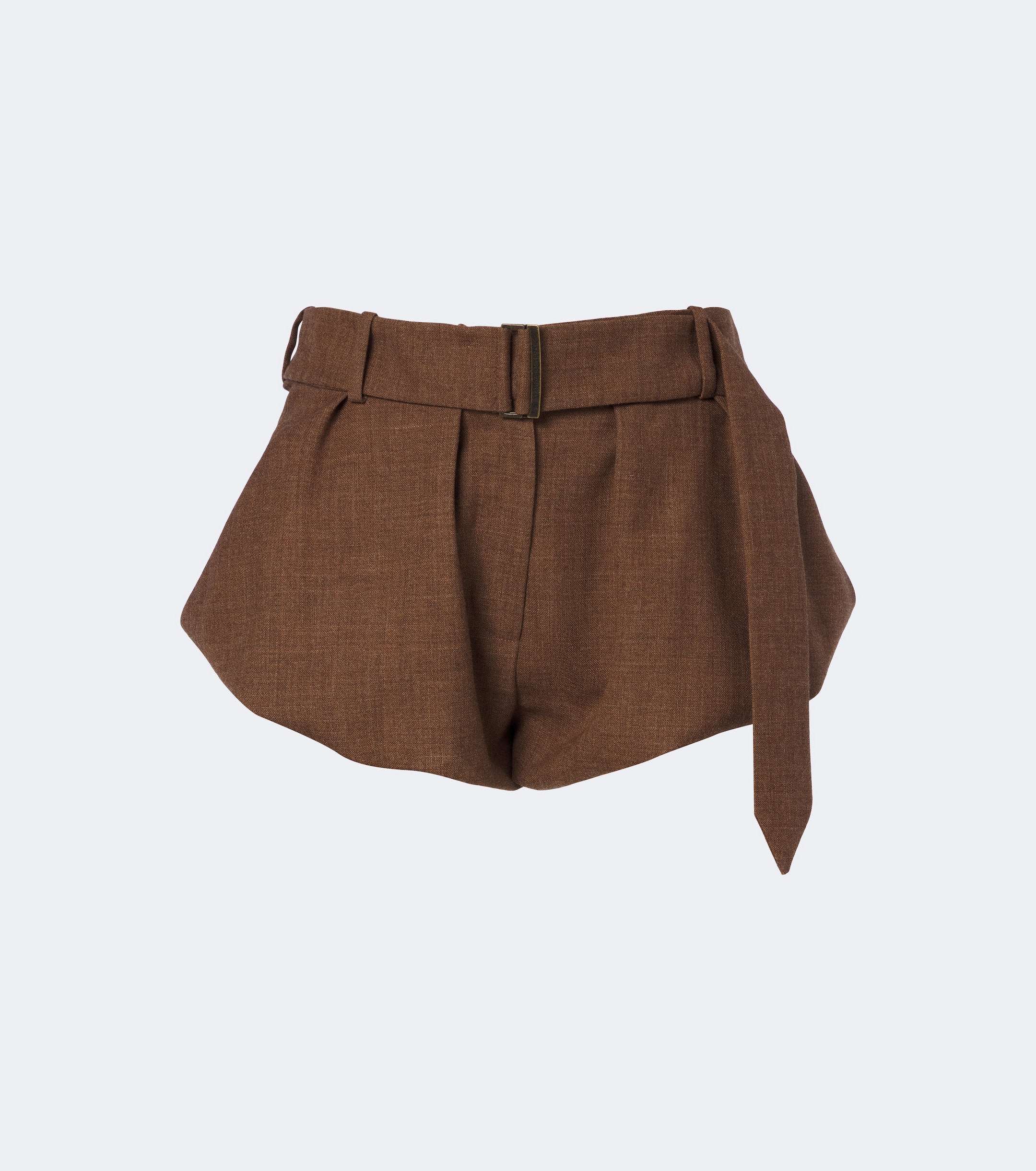 Magda Butrym Magda Butrym Belted virgin wool shorts