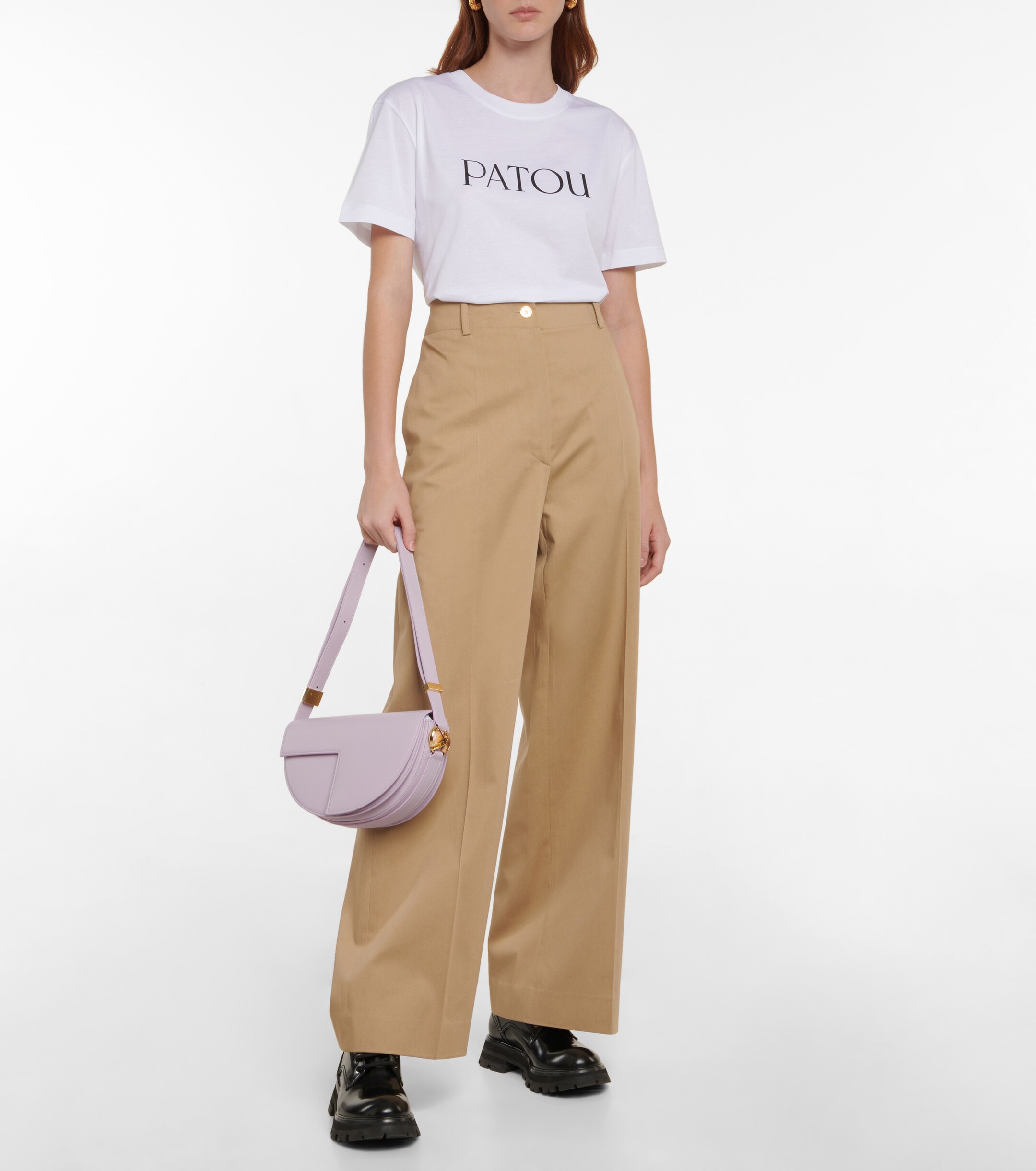 Patou Logo cotton jersey T-shirt