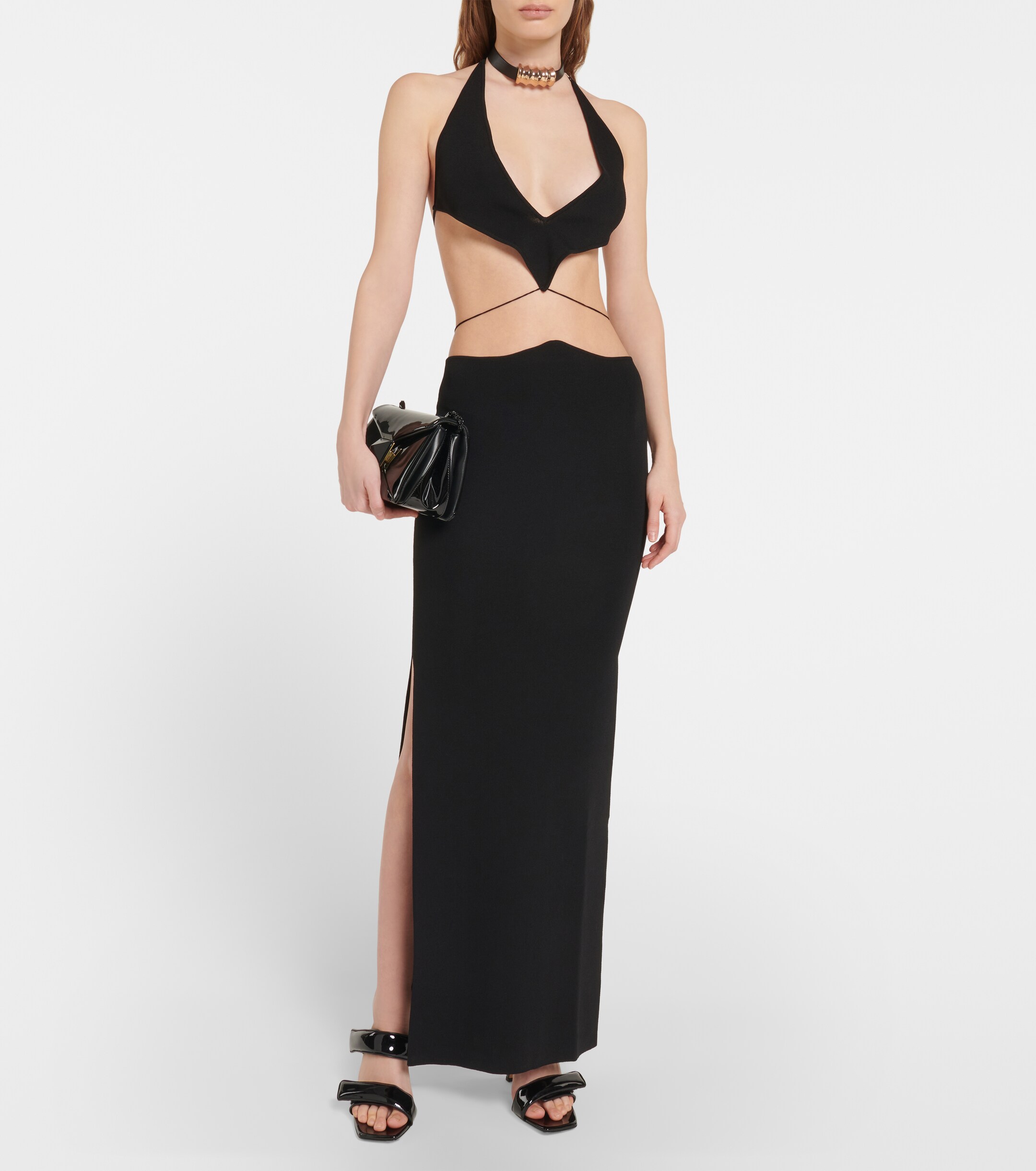 Gia Borghini x Pernille Teisbaek Perni 03 leather sandals thumbnail