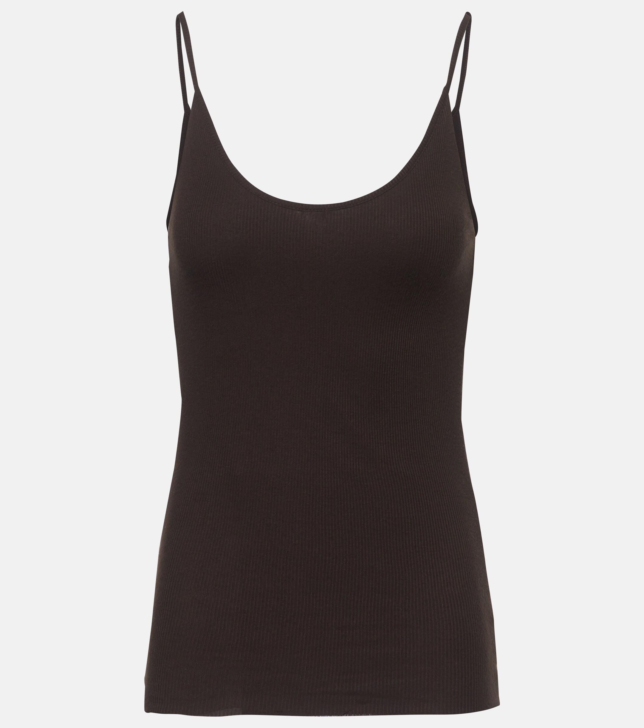 KHAITE Selee jersey tank top