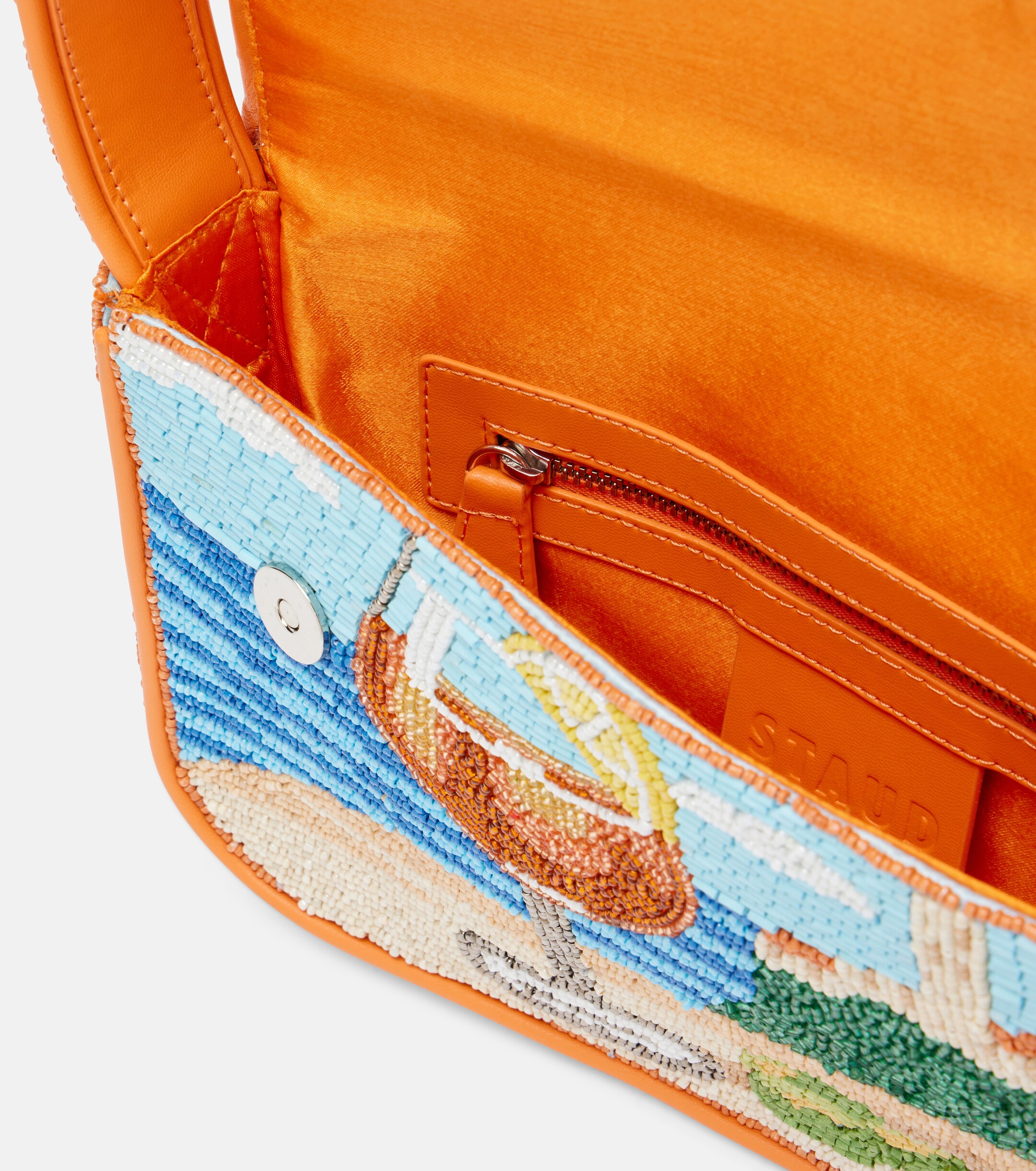 Staud Tommy Small beaded shoulder bag