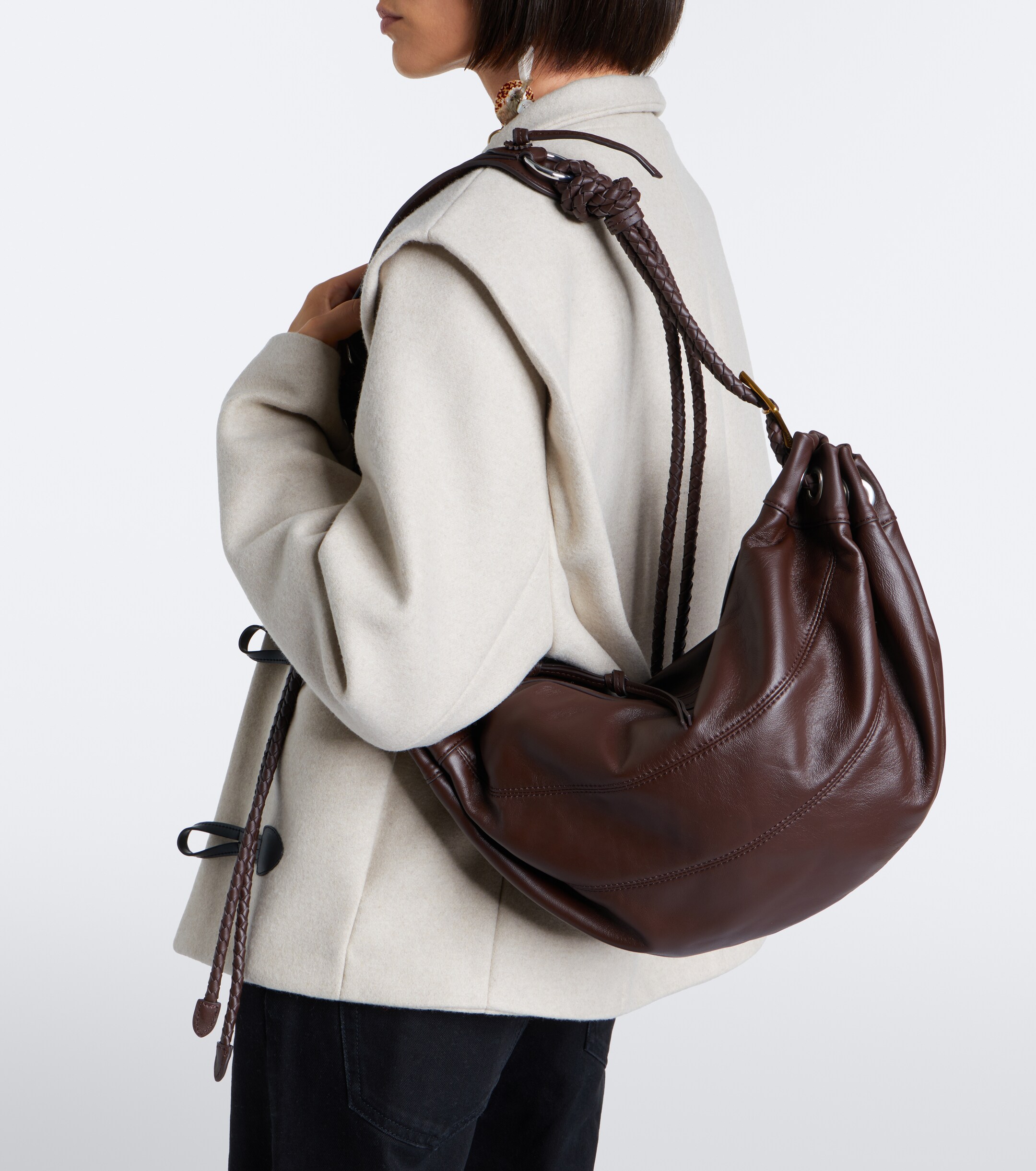 Isabel Marant Maia Medium leather shoulder bag
