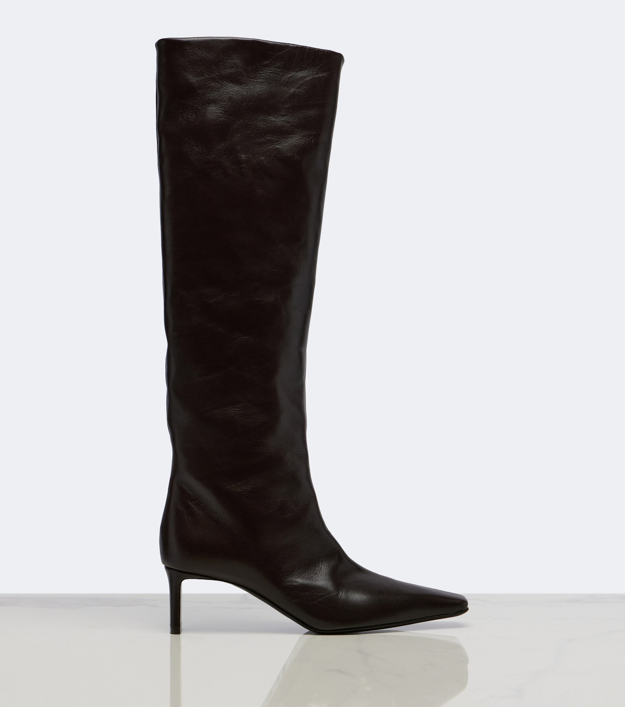 KHAITE Khaite Ona leather knee-high boots