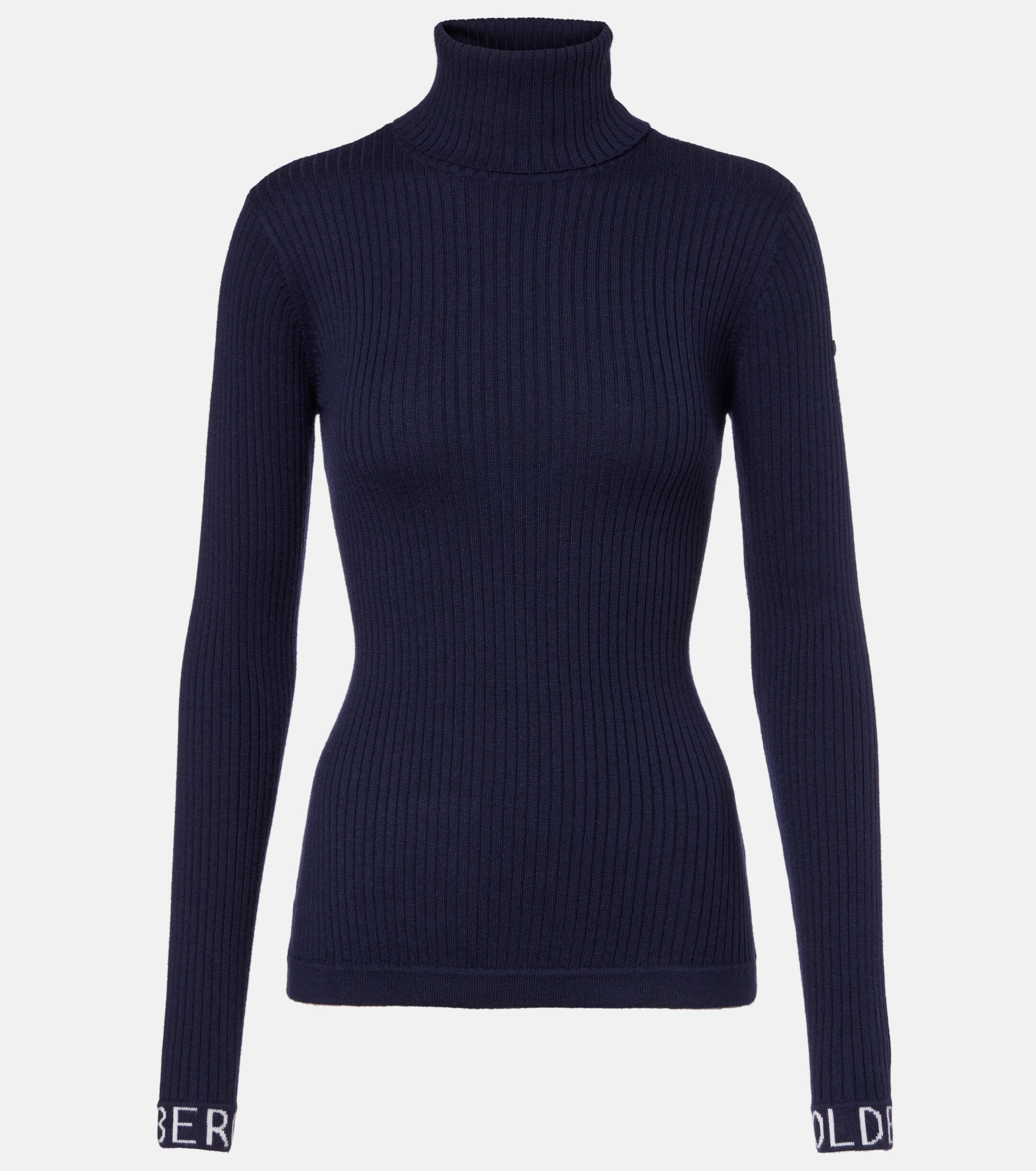 GOLDBERGH Goldbergh Mira ribbed-knit turtleneck ski top